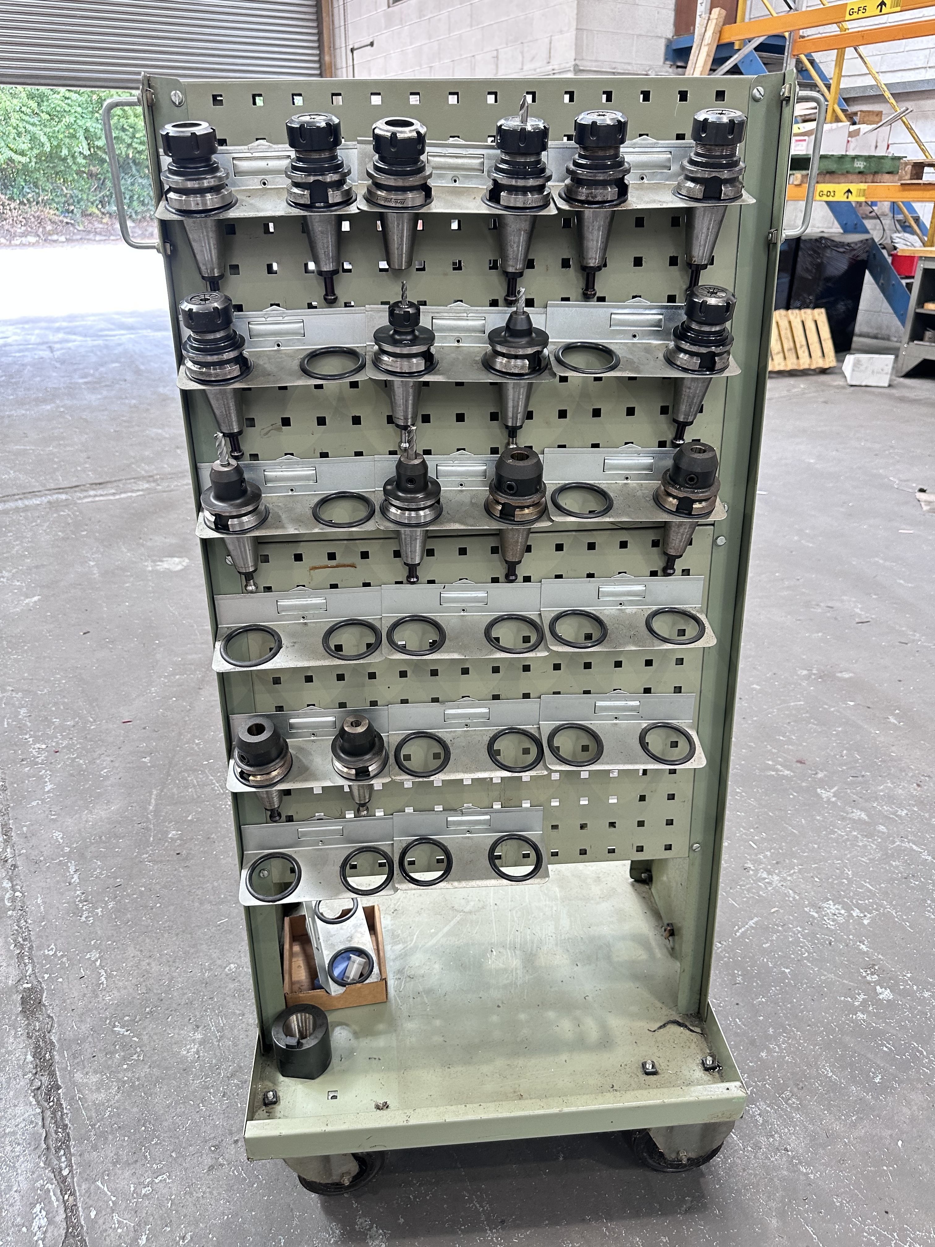 BT40 Spindle Tooling in Mobile Storage Trolley