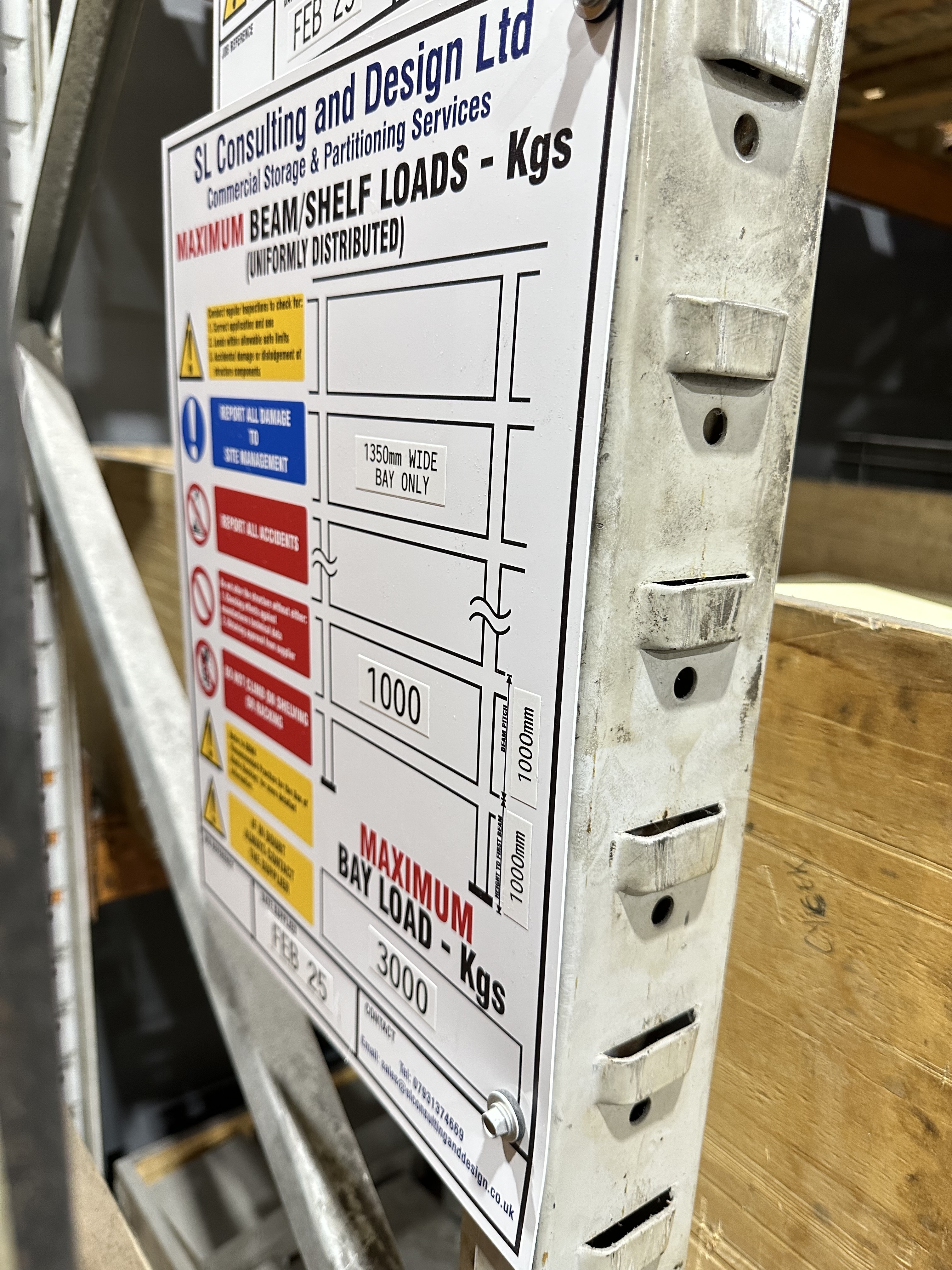 8 x Uprights 3600 x 900mm, 40 Crossbeams 2100mm Long