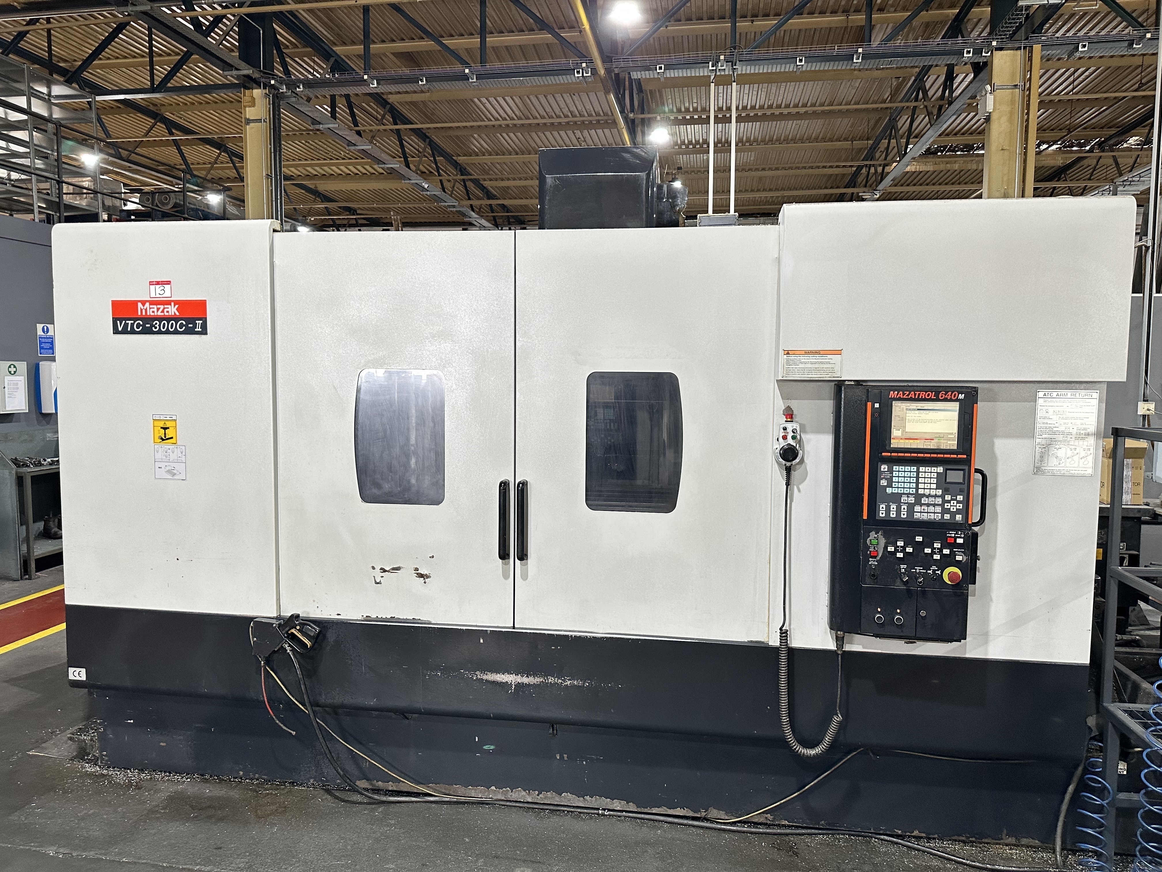 Mazak VTC-300C-II CNC Vertical Machining Centre. (2007)