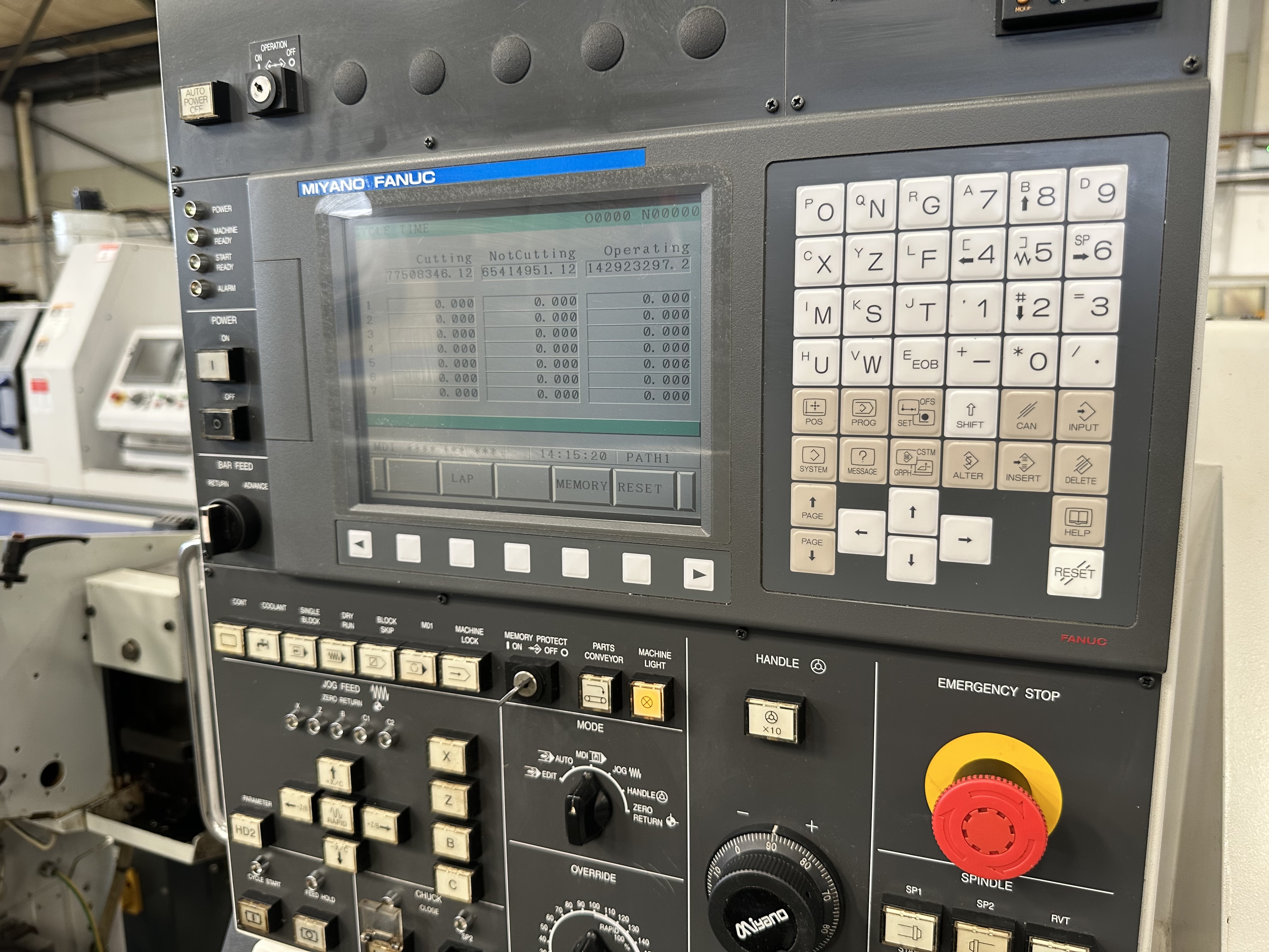 Miyano BNA-42S 5 Axis Fixed Headstock Lathe with Fanuc Oi-TD CNC Control (2011)
