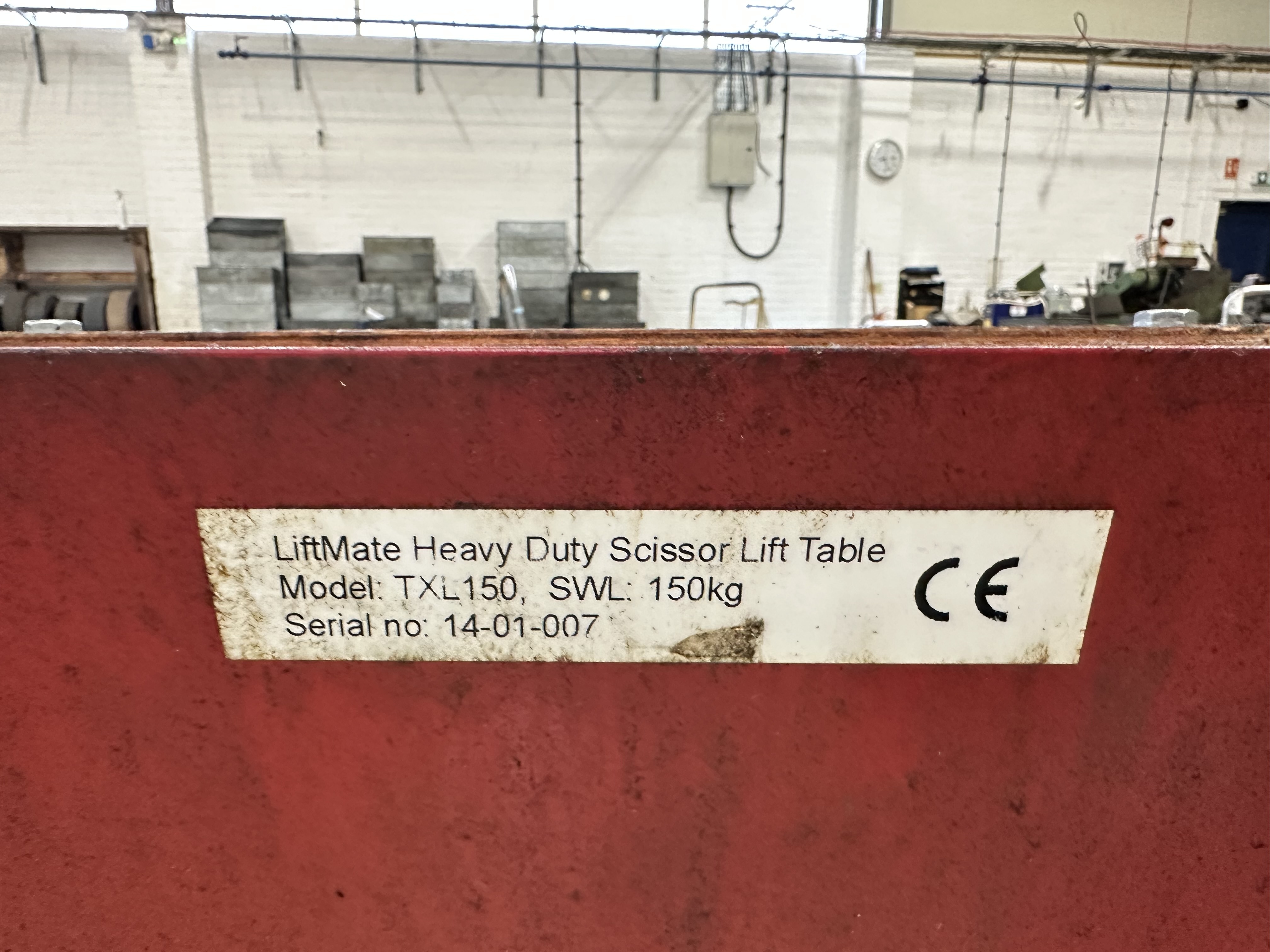Mobile Lifting Platform Trolley 150kg Capacity