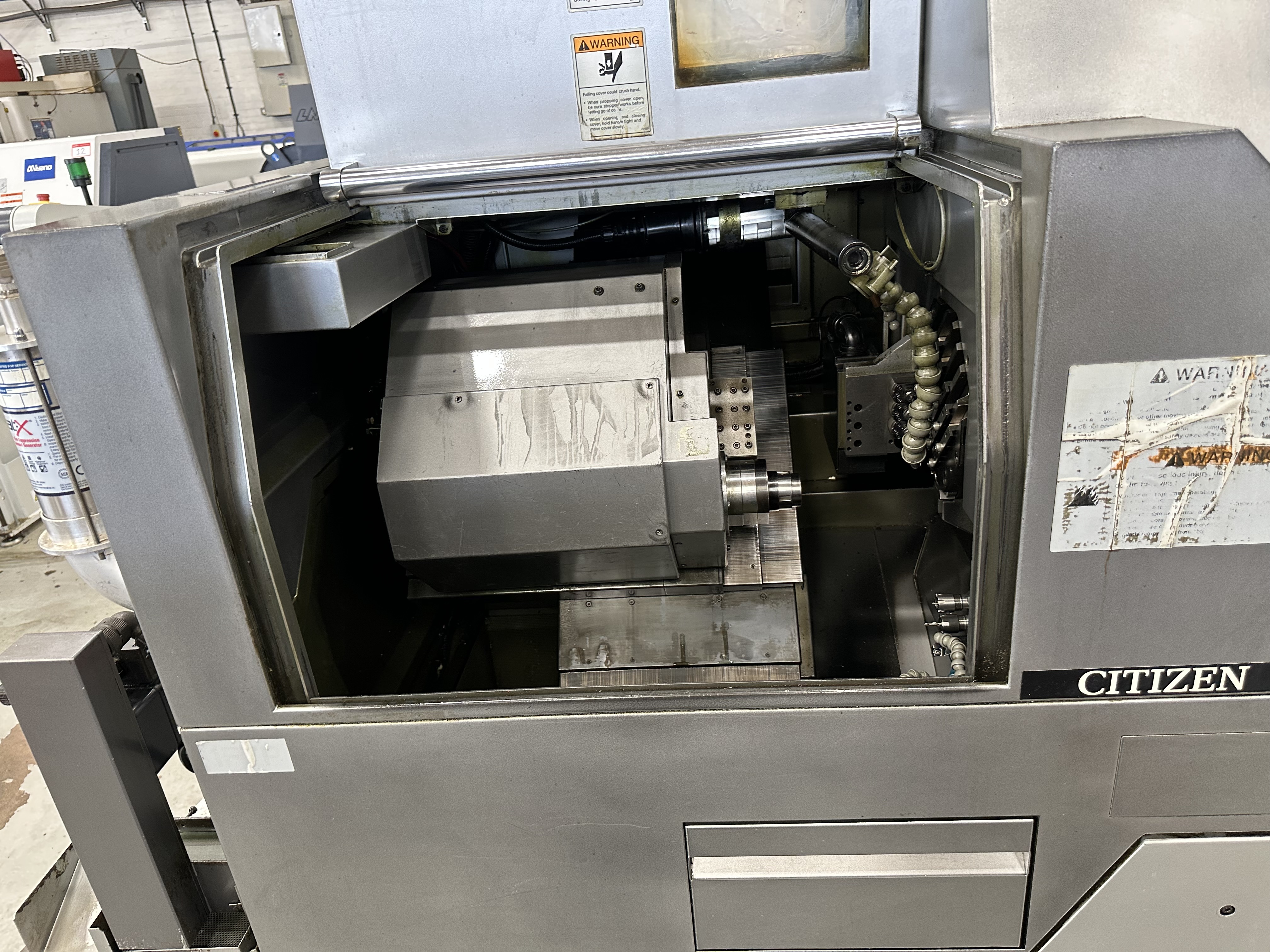 Citizen Type K16 VIIP CNC Sliding Head Lathe with Cincom Fanuc Series 31i - Model A CNC Control (2007)