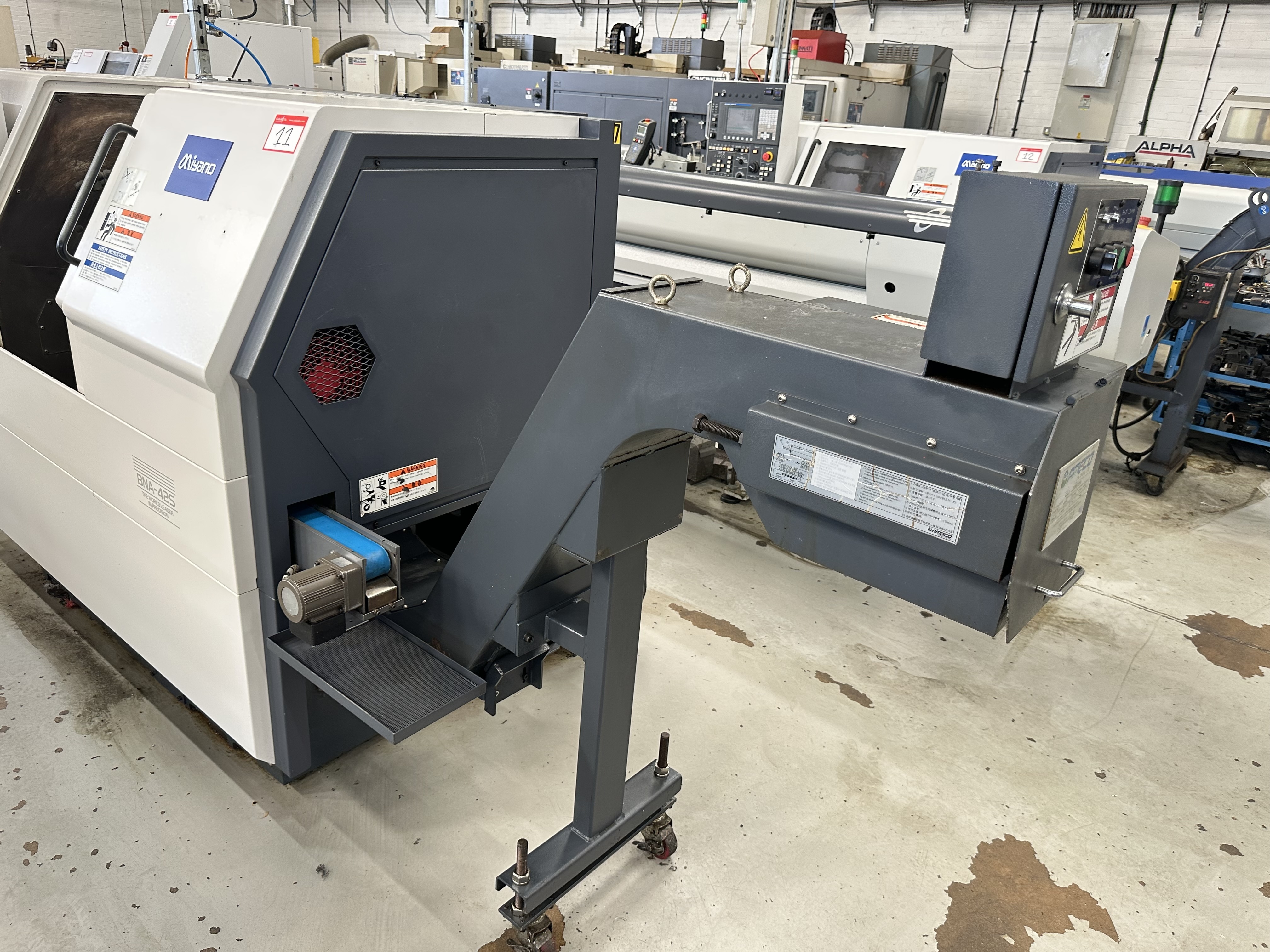 Miyano BNA-42S 5 Axis Fixed Headstock Lathe with Fanuc Oi-TD CNC Control (2011)