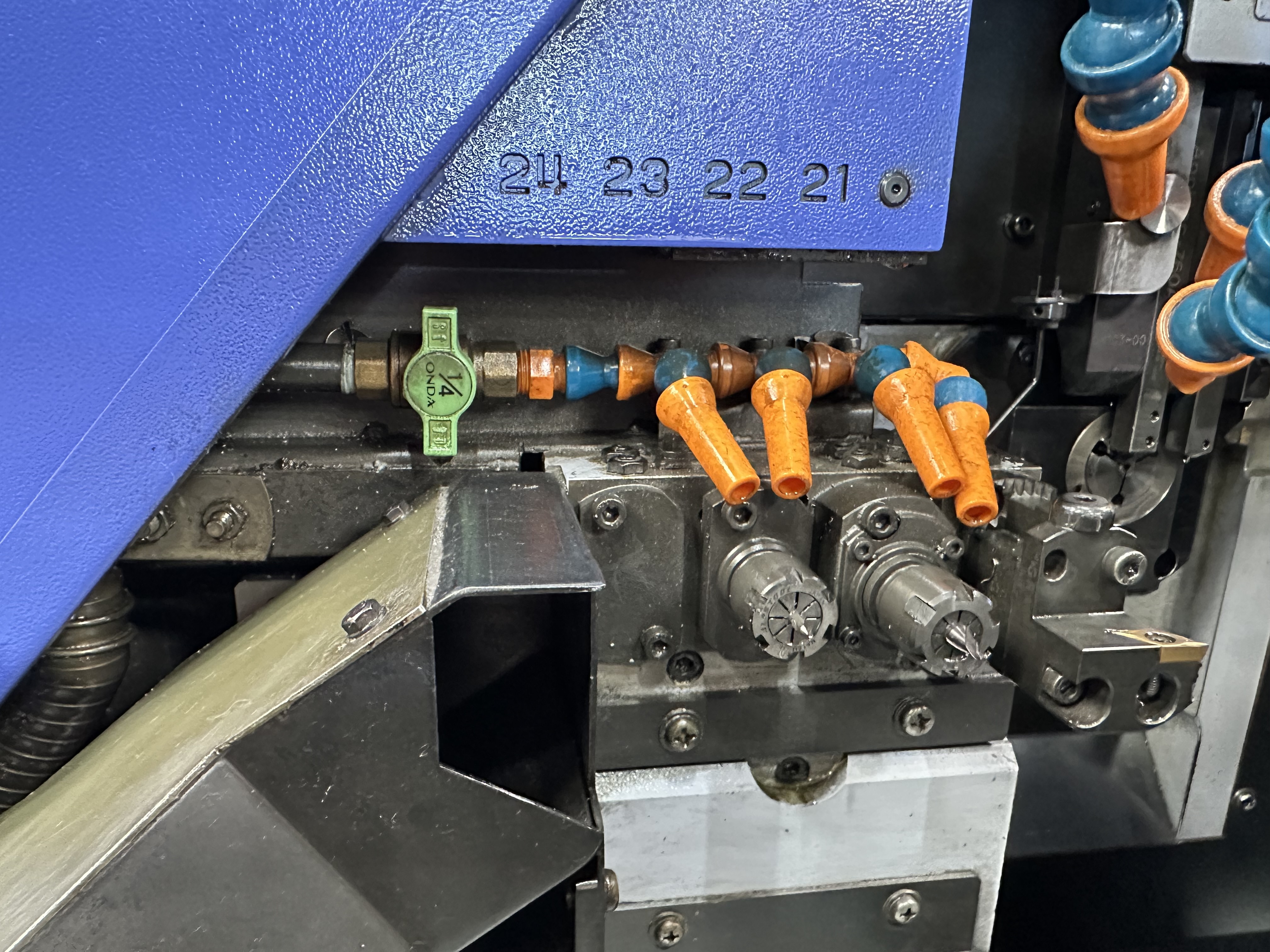 Star SB-20R Type G CNC Sliding Head Lathe with Fanuc Series Oi-TF CNC Control (2020)