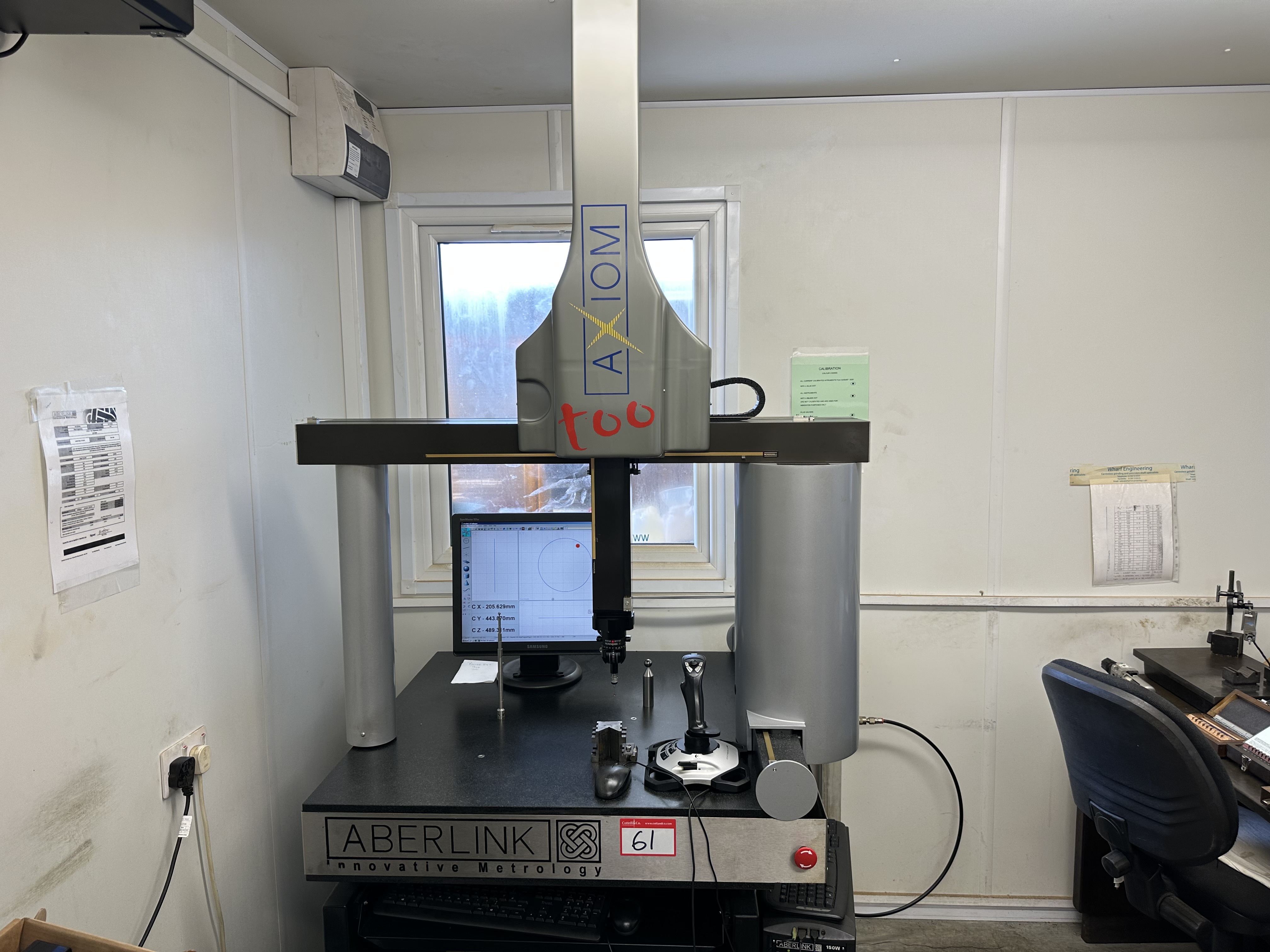 Aberlink AX10M TOO Co-ordinate Measuring Machine (2008)