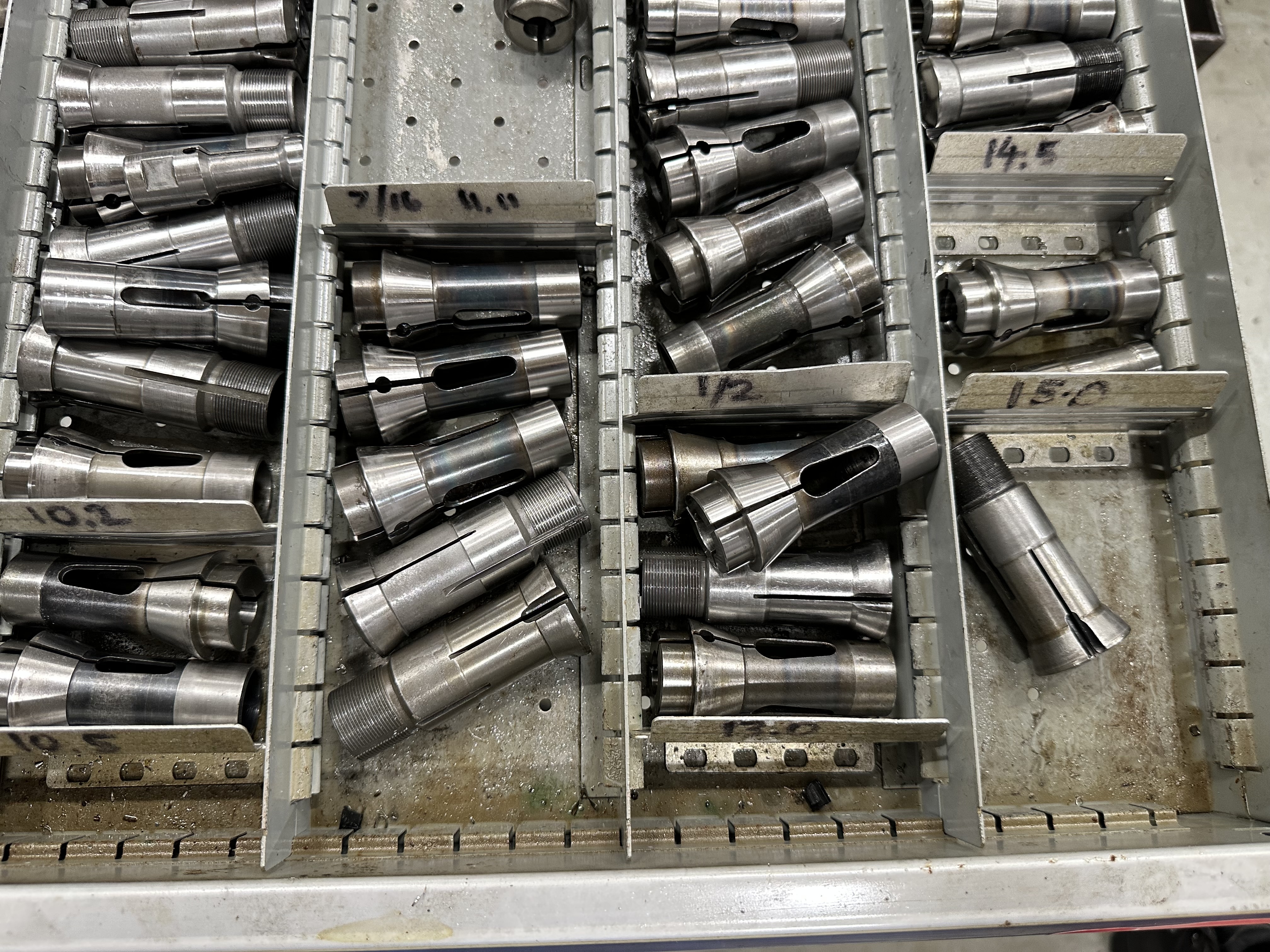 Collets and Guide Bushes for L20 Machine