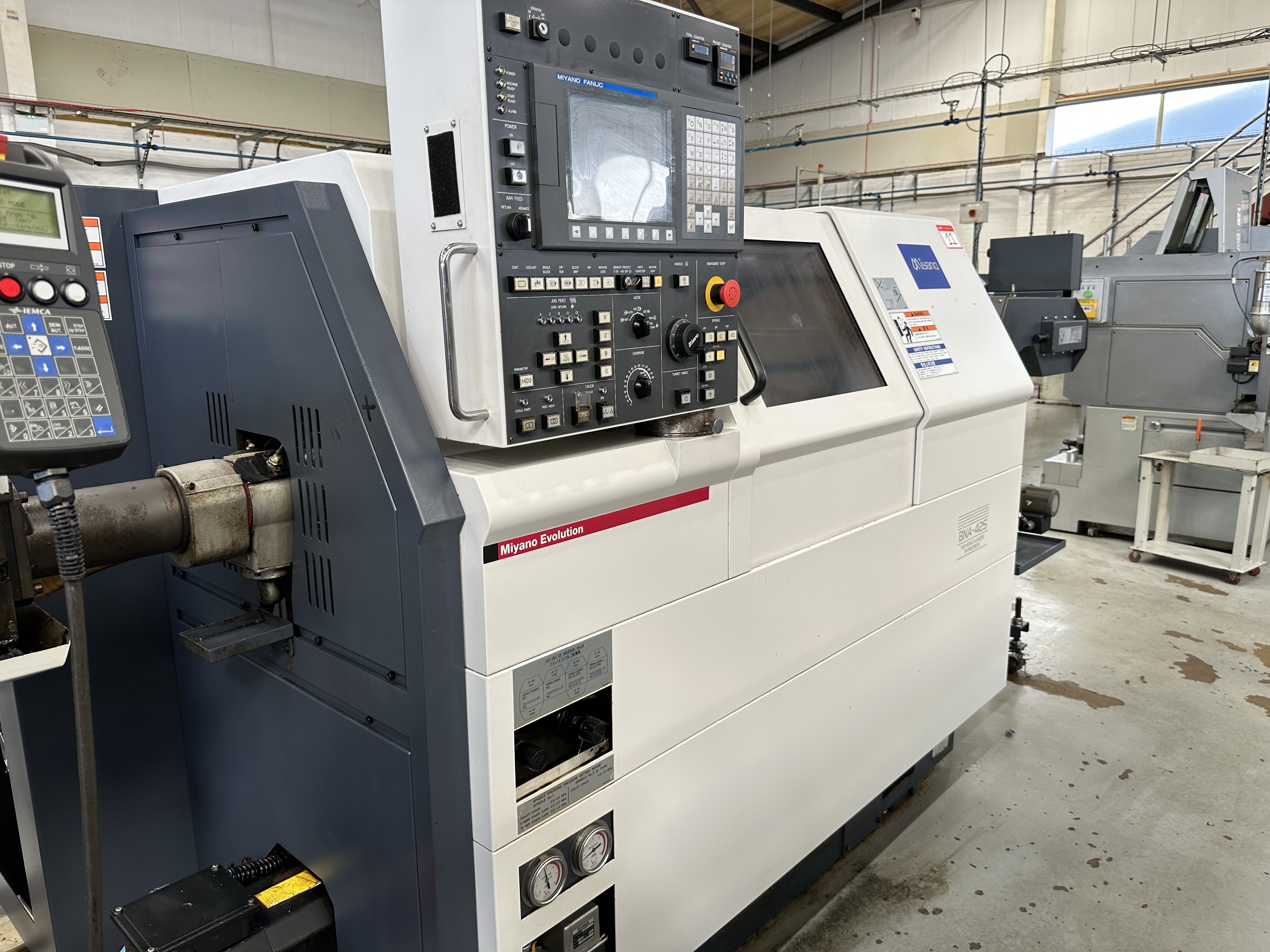 Miyano BNA-42S 5 Axis Fixed Headstock Lathe with Fanuc Oi-TD CNC Control (2011)