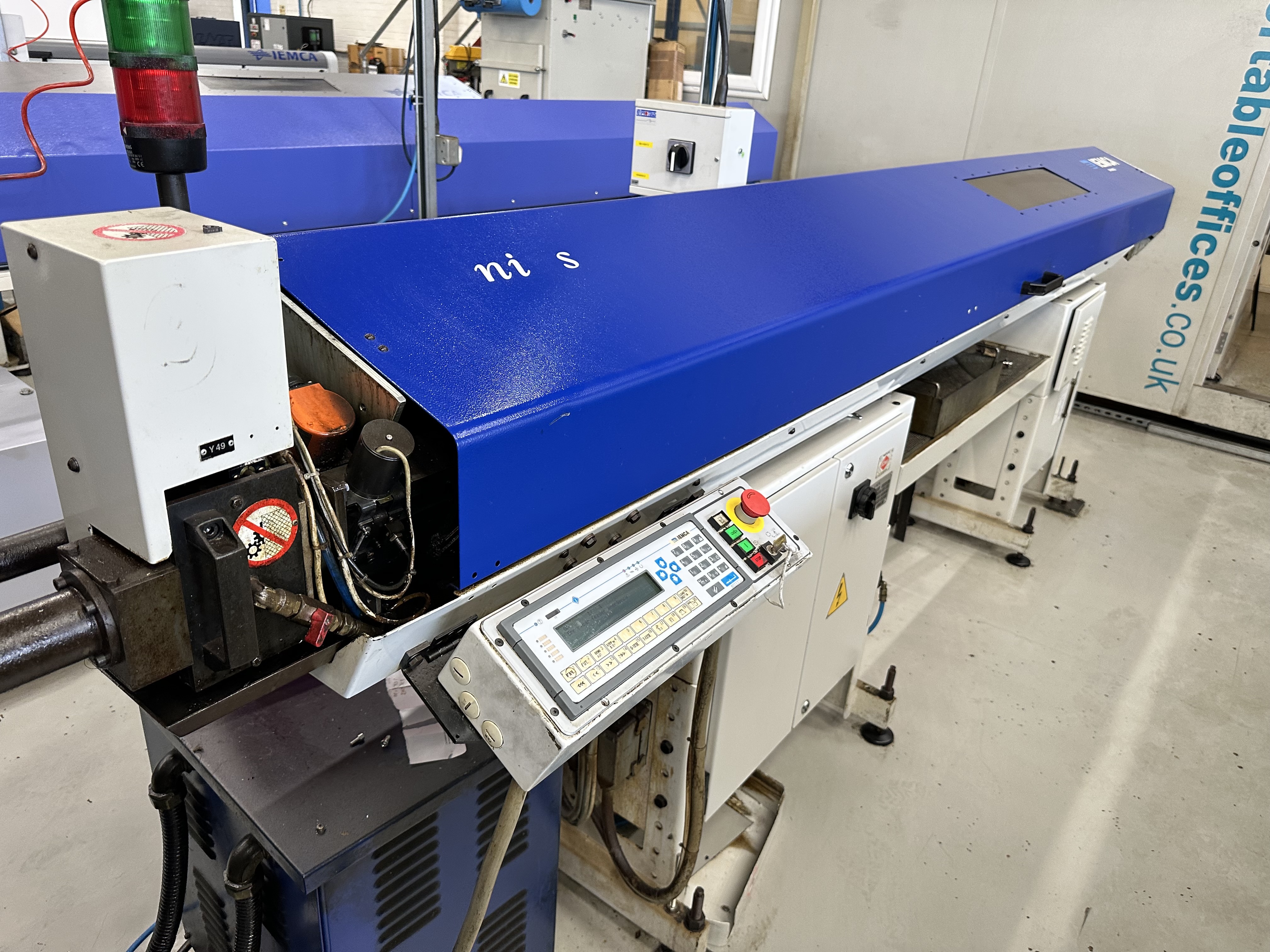Hanwha ML20H Sliding Head Lathe 6 Axis with Fanuc Series18i-T CNC Control (2001)