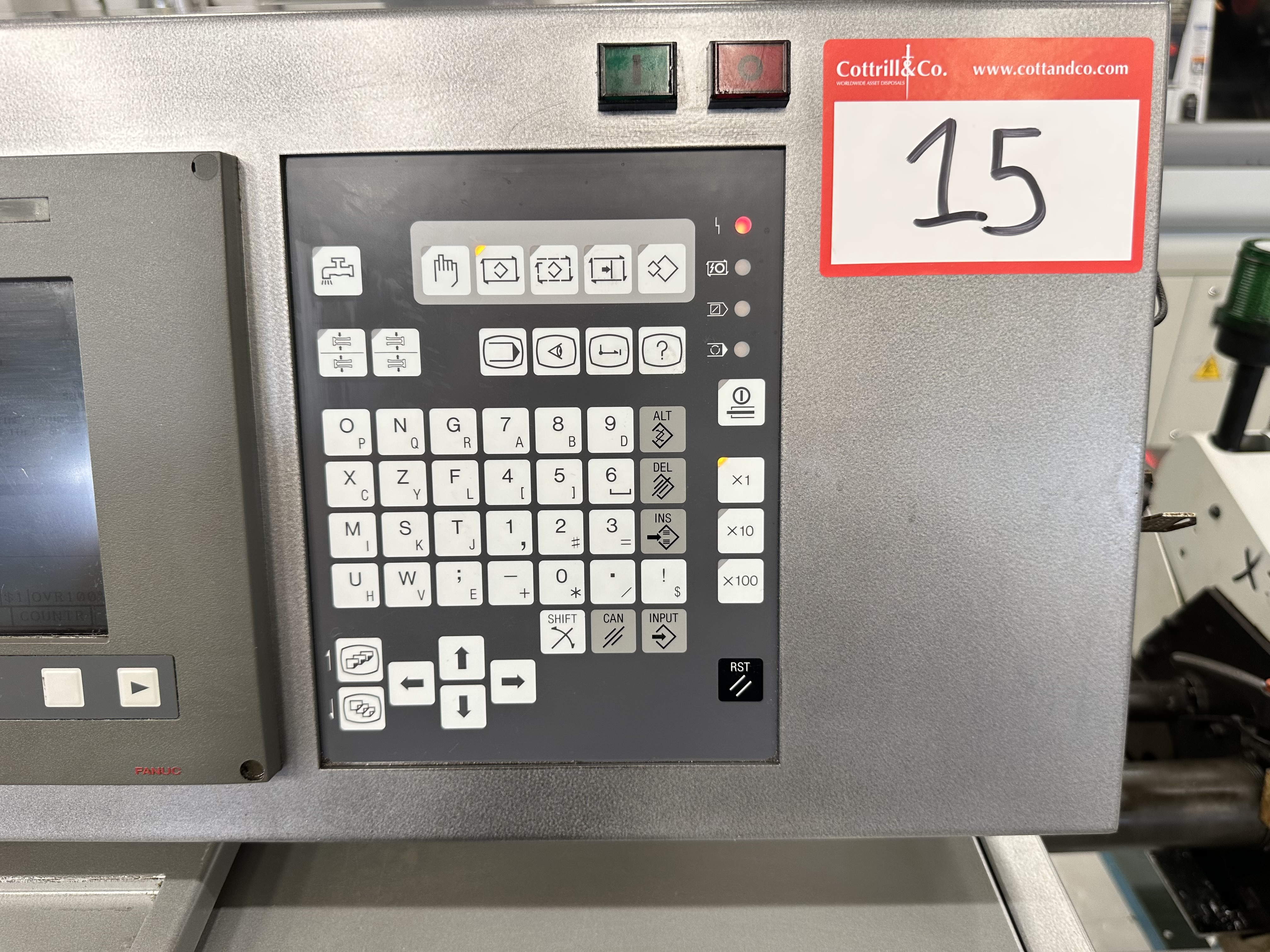 Citizen Type K16 VIIP CNC Sliding Head Lathe with Cincom Fanuc Series 31i - Model A CNC Control (2007)