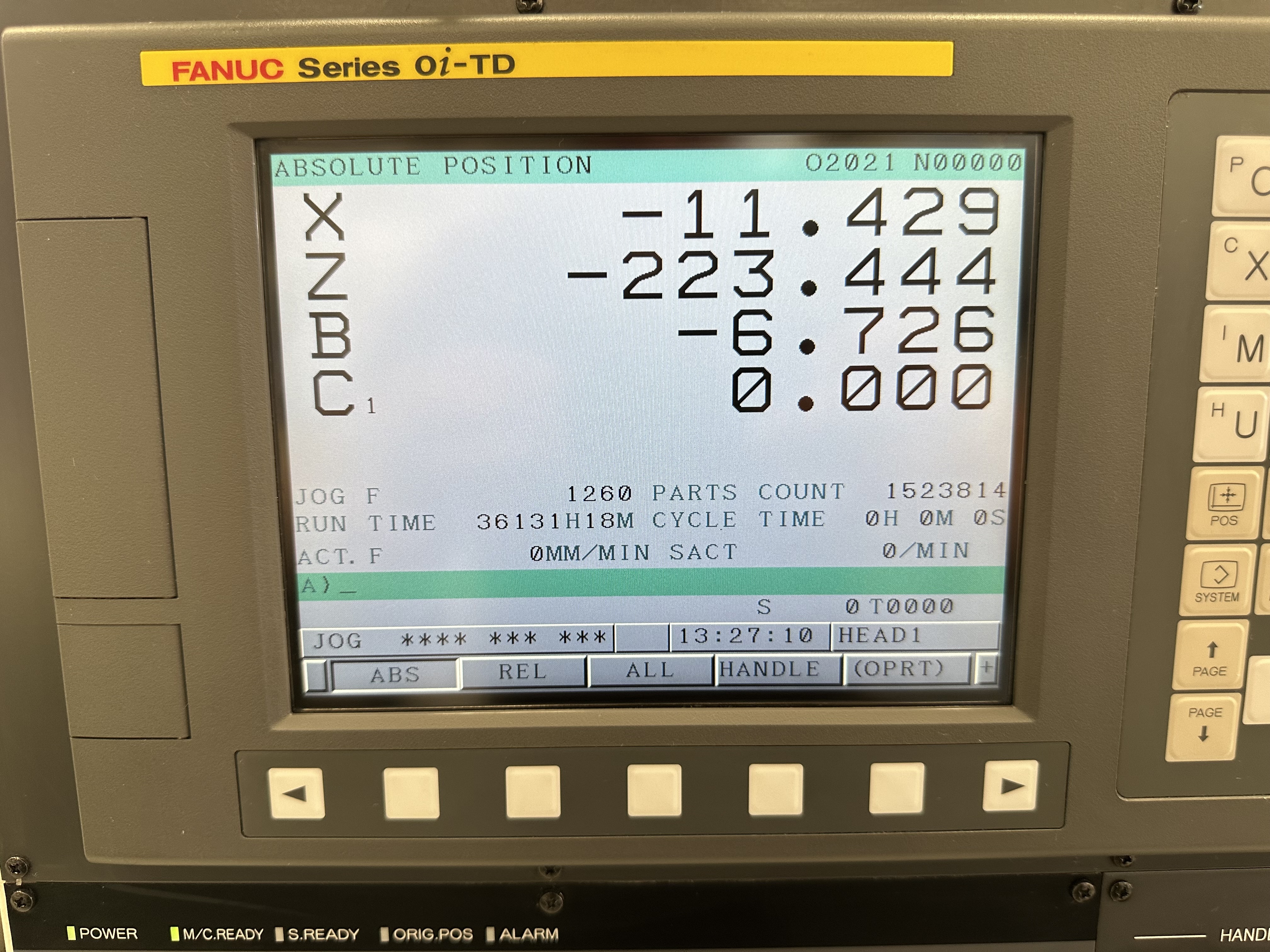 Citizen Miyano BNA-42 52 Fixed Headstock Lathe 5 Axis Machine with Fanuc Oi-TD CNC Control (2016)