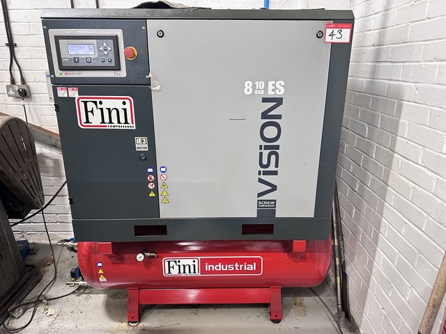 Fini Industrial Vision 8 - 10 - 270 ES Air Compressor (2017) 