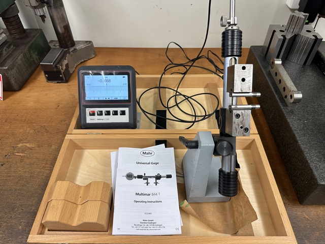 Mahr Multimar 844T Universal Gauge, Millimar C1200 Digital Readout