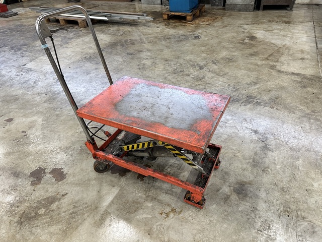 Mobile Lifting Platform Trolley 150kg Capacity