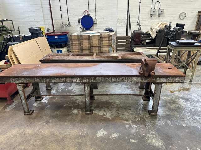 (2) x Steel Wokbenches