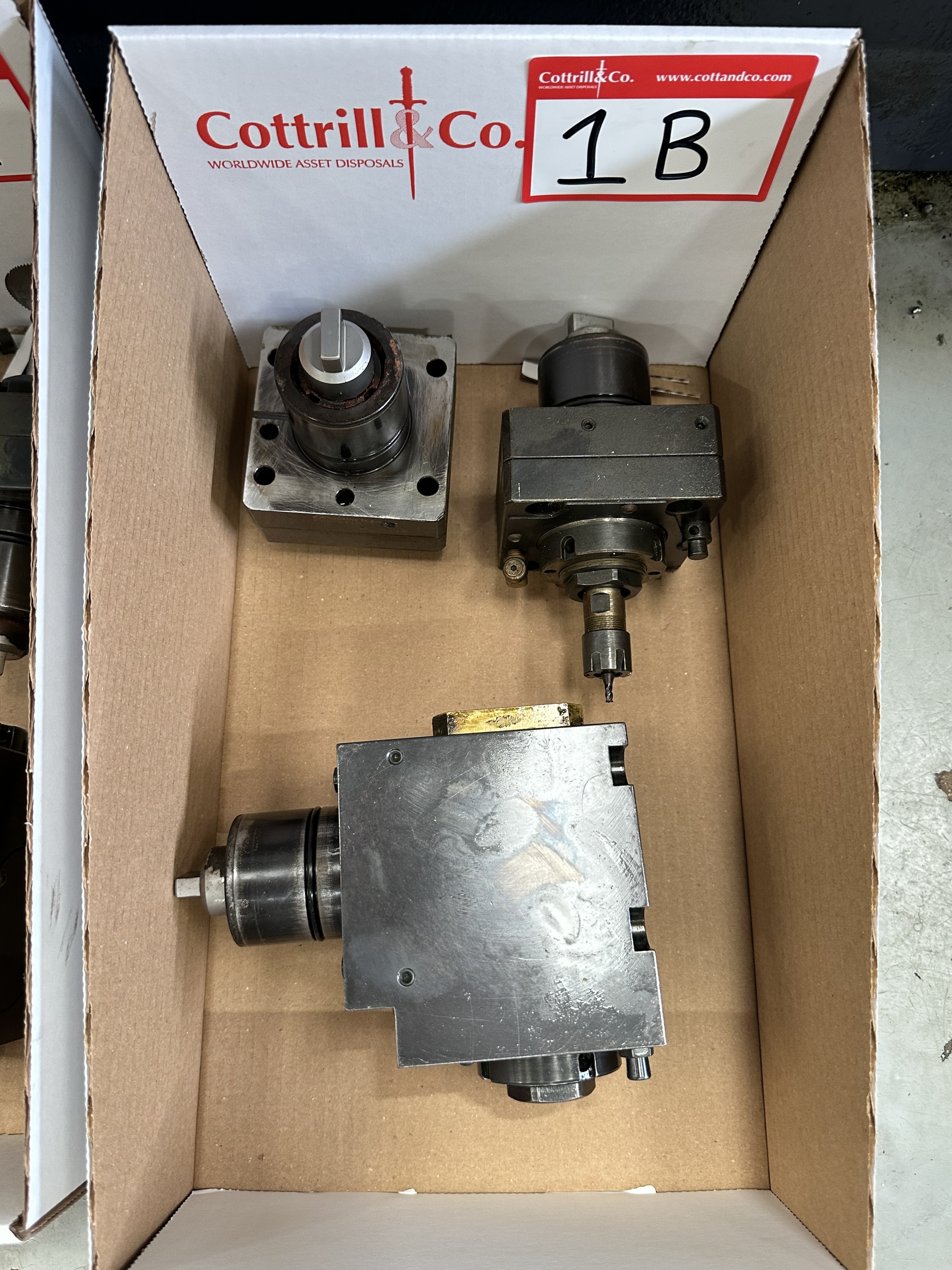 (1) x Driven Right Angle Tool for ABX64, (2) x Straight Driven Tool for ABX64