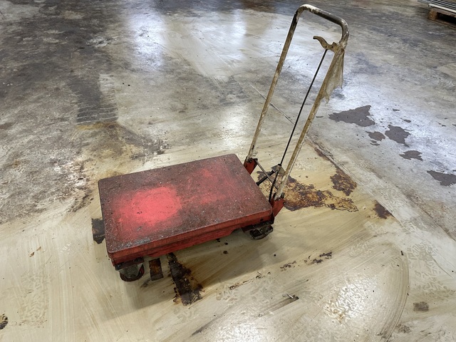 Mobile Lifting Platform Trolley 150kg Capacity