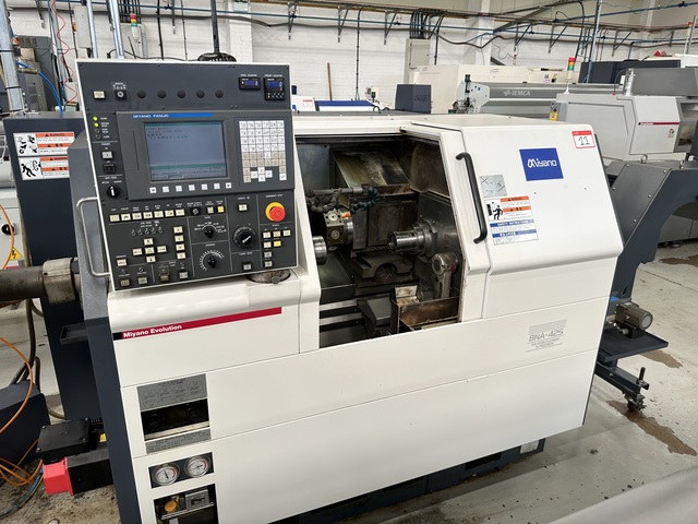 Miyano BNA-42S 5 Axis Fixed Headstock Lathe with Fanuc Oi-TD CNC Control (2011)