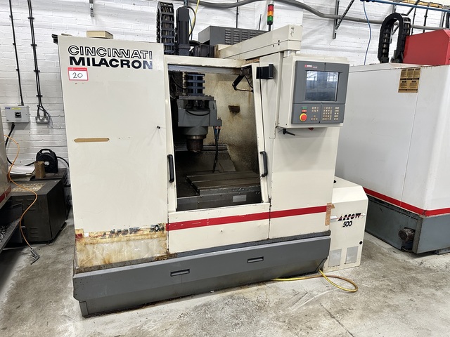 Cincinnati Milacron Arrow 500 CNC Vertical Mill with Acramatic 2100 Control