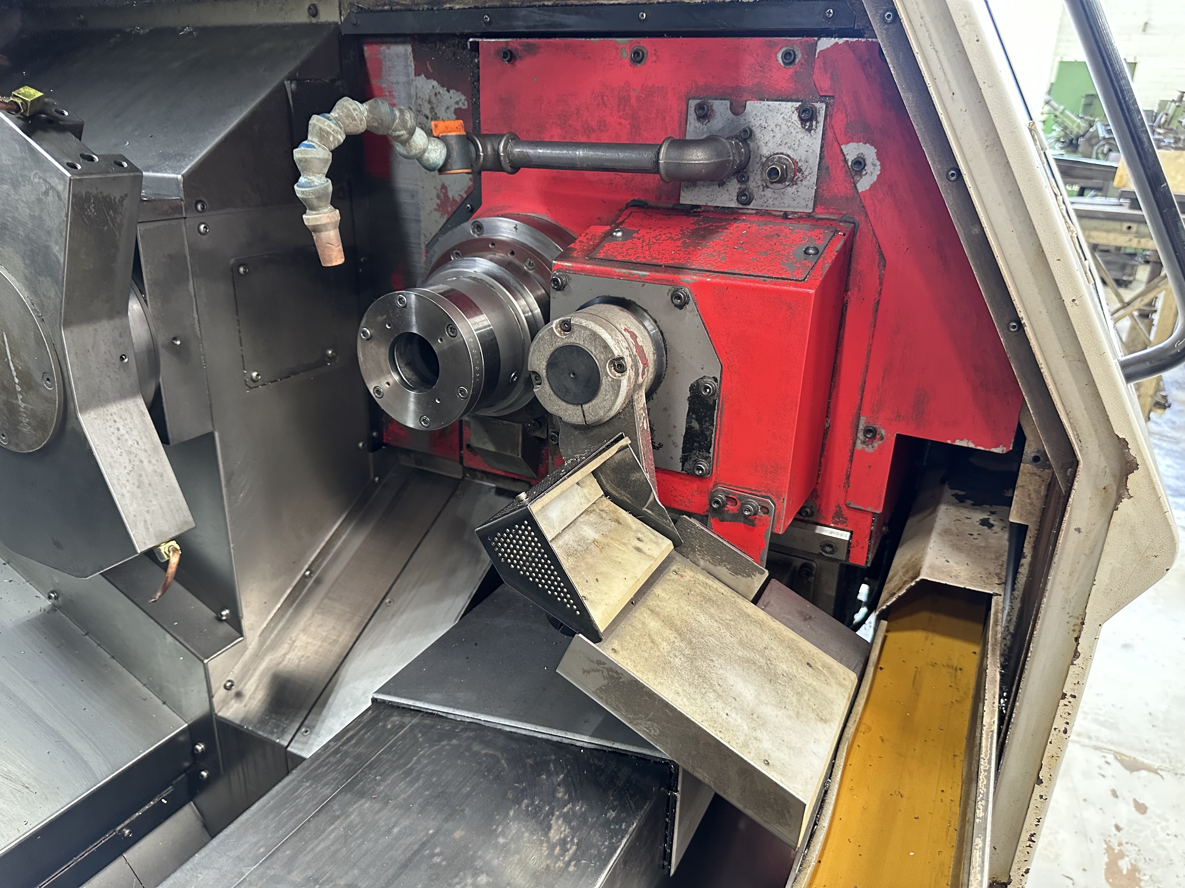 Citizen Miyano BNJ-42SY3 Fixed Headstock Lathe 7 Axis Machine with Fanuc Series Oi-TD2 CNC Control (2011)