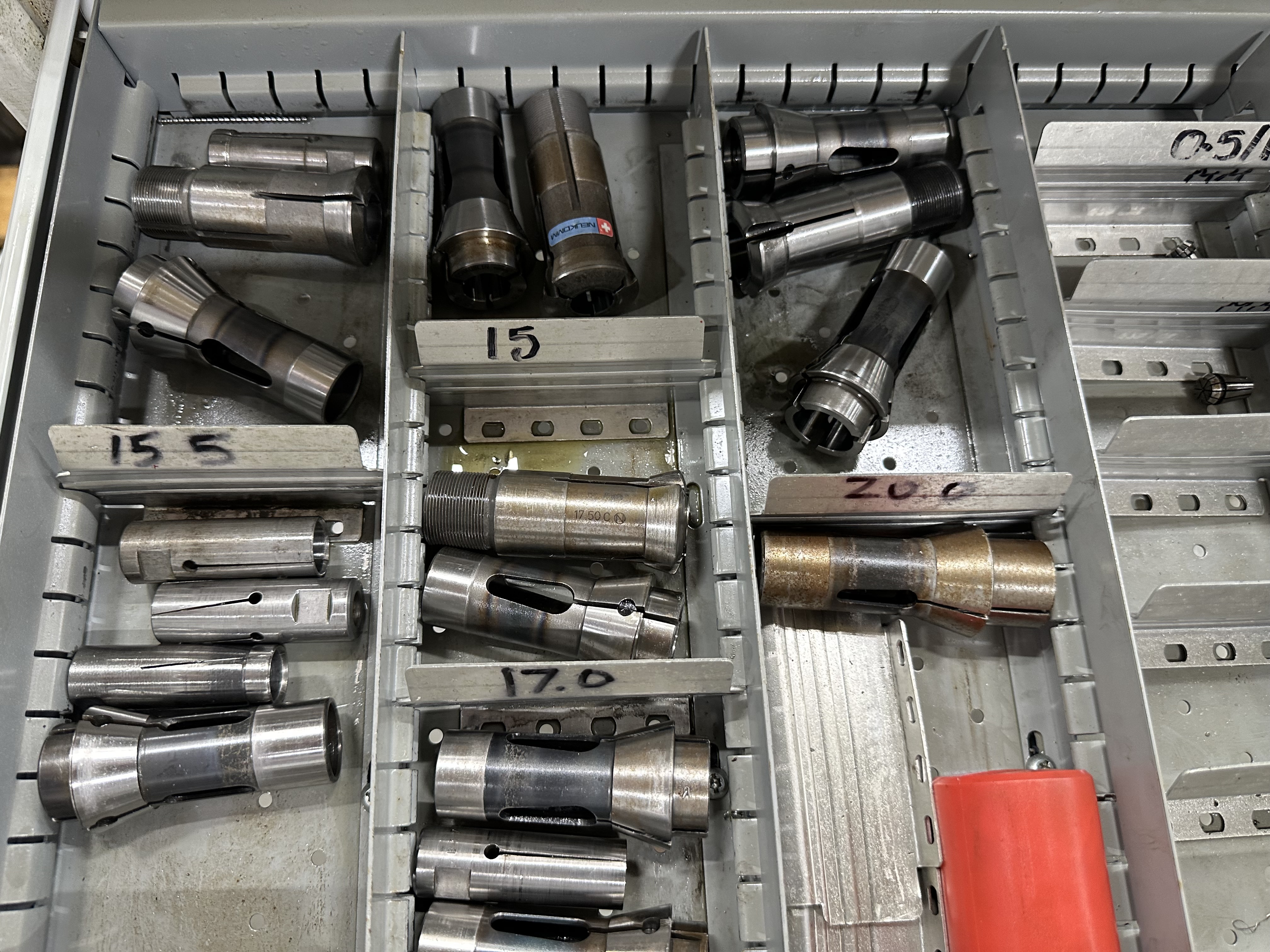 Collets and Guide Bushes for L20 Machine