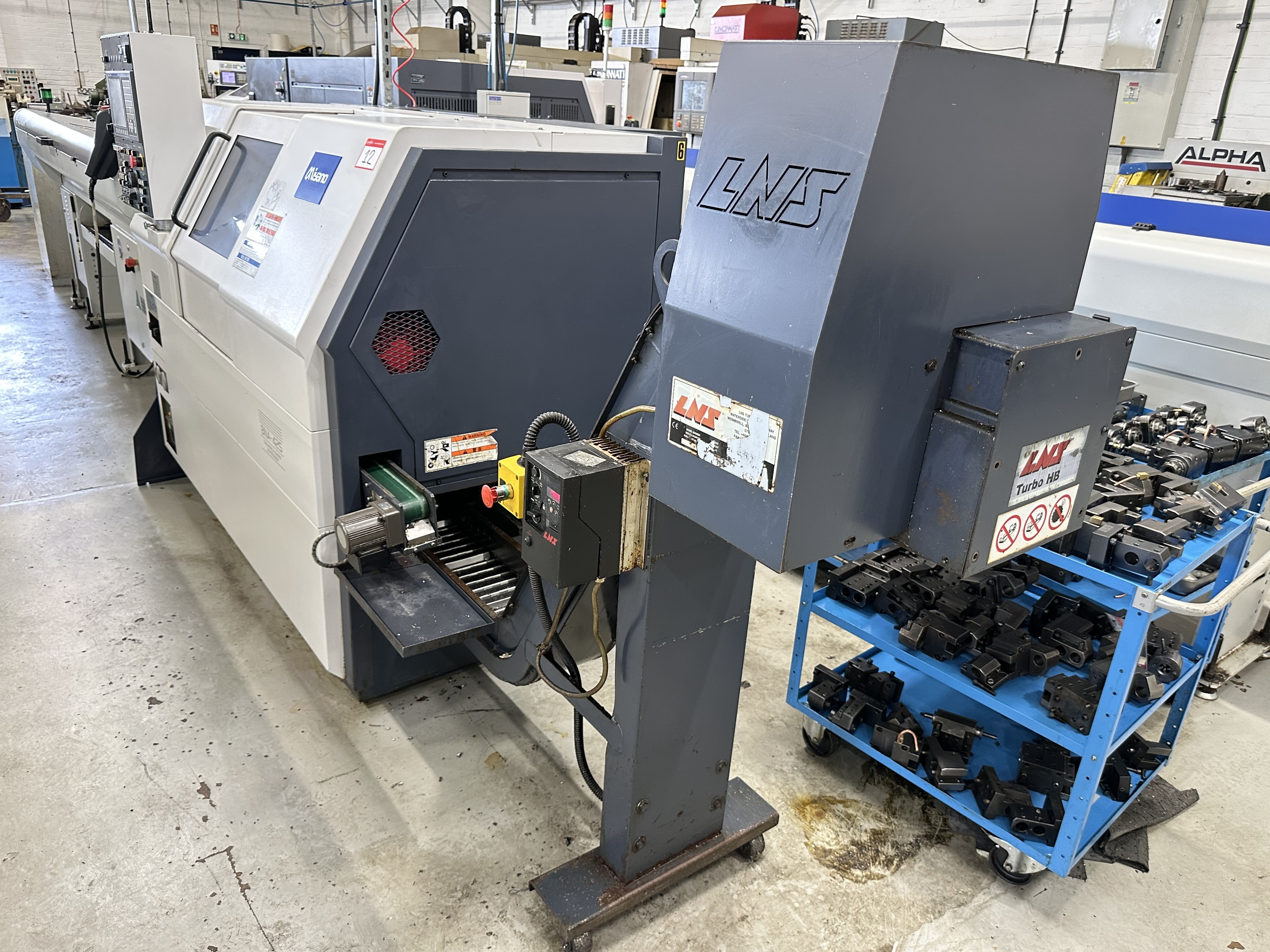 Miyano BNA-42S Fixed Headstock Lathe 5 Axis Machine with Fanuc Oi-TD CNC Control (2010)