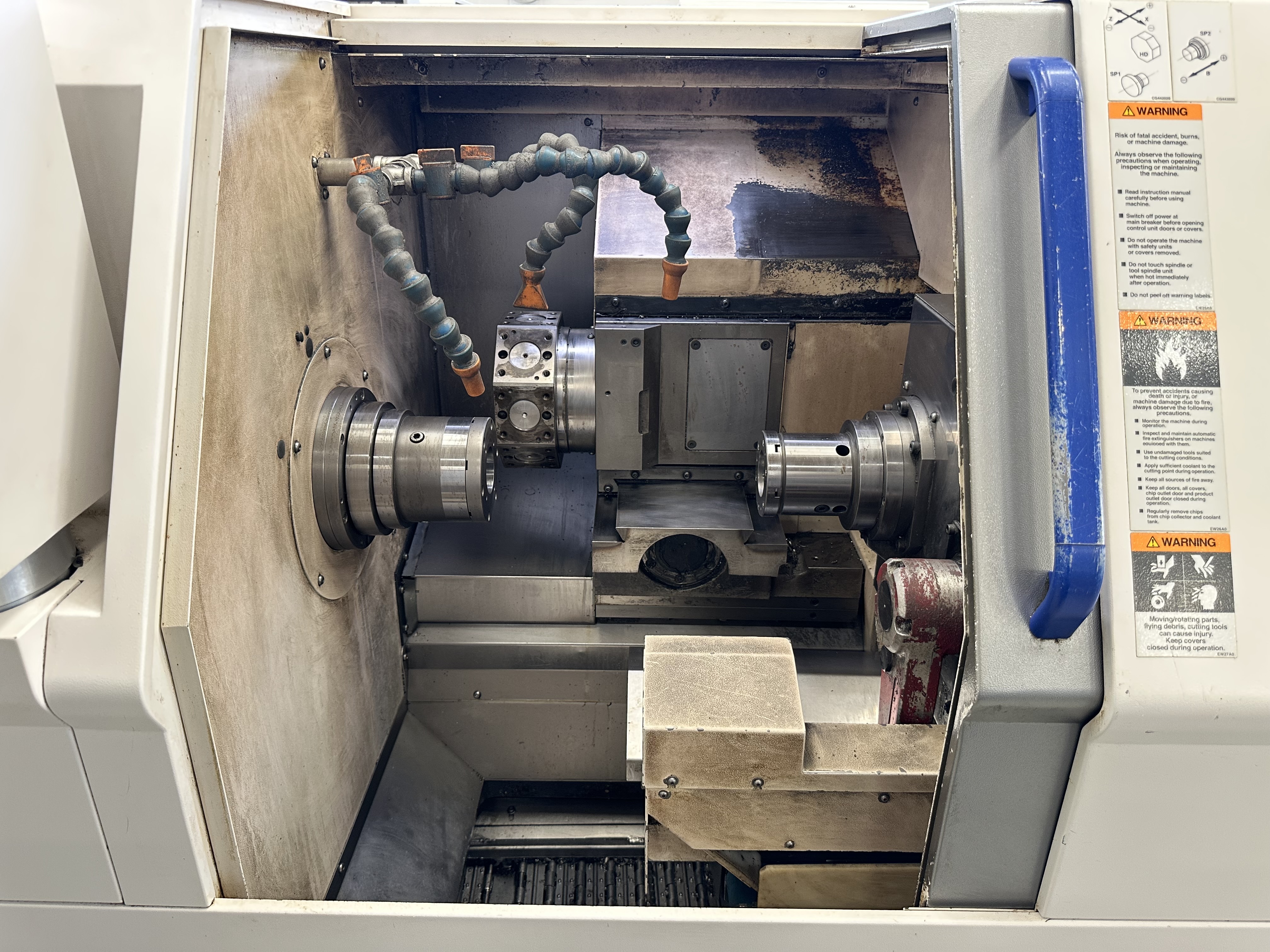 Citizen Miyano BNA-42 52 Fixed Headstock Lathe 5 Axis Machine with Fanuc Oi-TD CNC Control (2016)