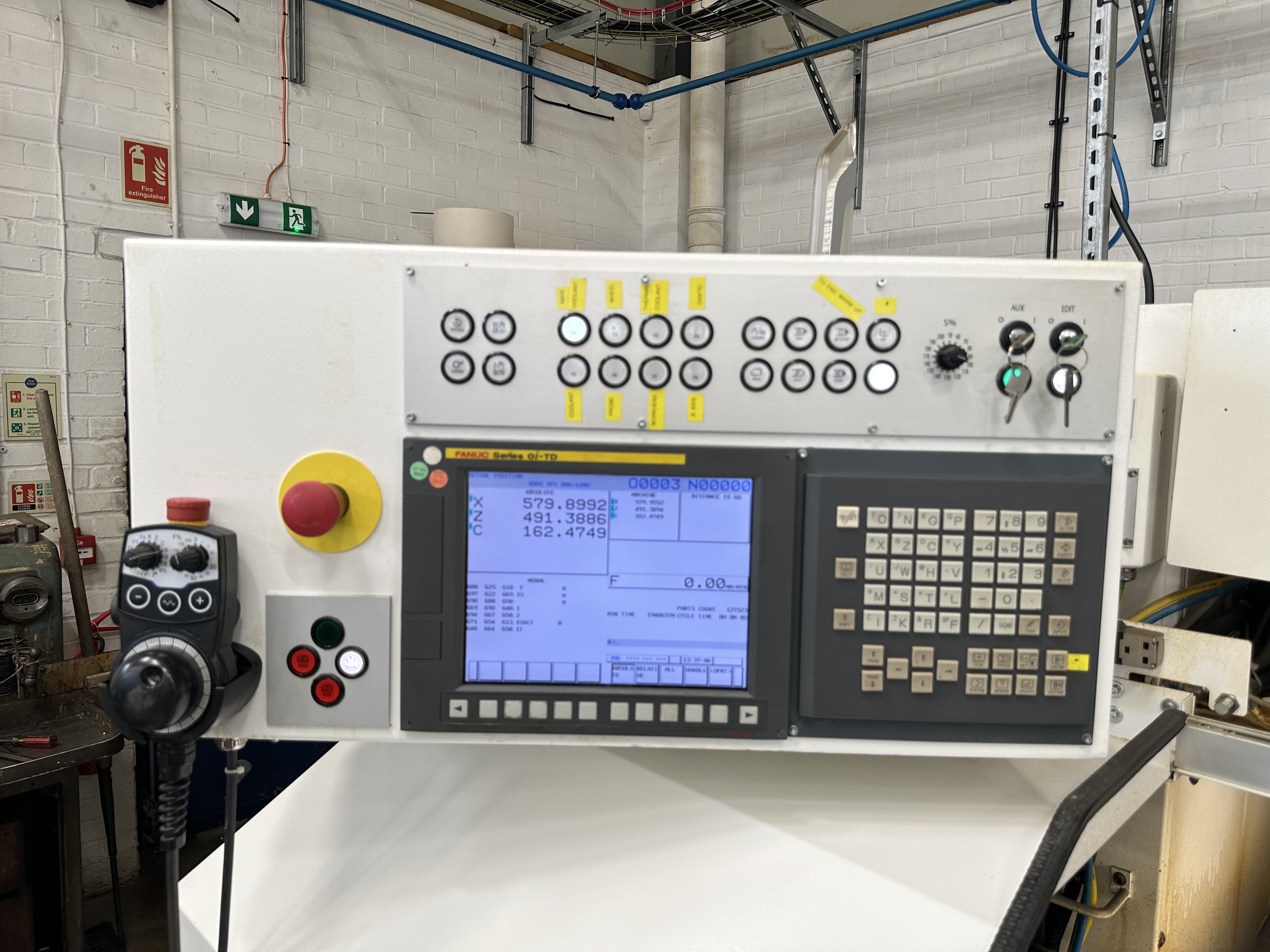 Studer Favorit 650 CNC Universal Cylindrical Grinding Machine with Fanuc Oi-TD CNC Control (2022)