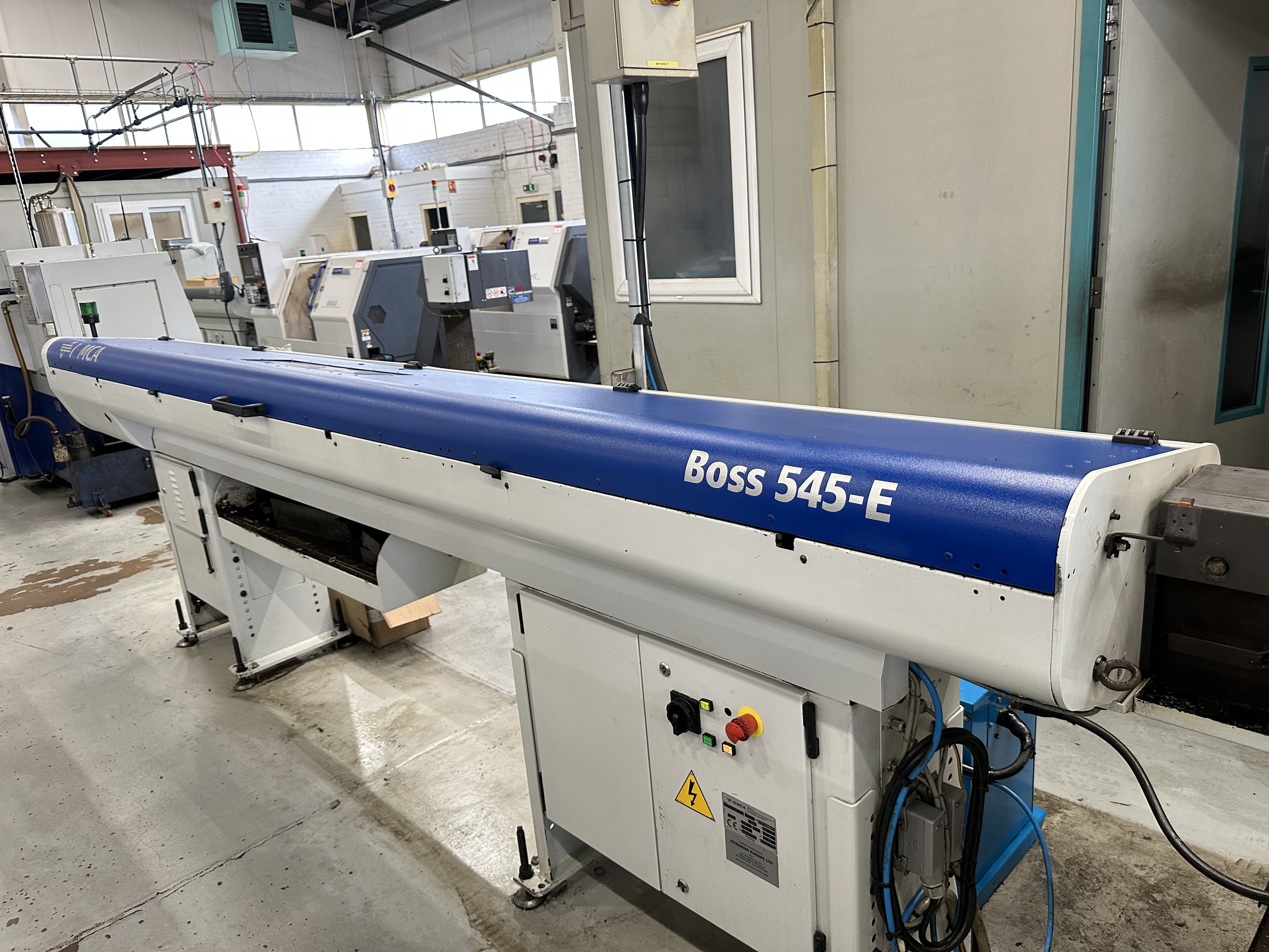 Miyano BNJ-42SY Fixed Headstock Lathe 7 Axis with Fanuc 18i-TB CNC Control. (2006)