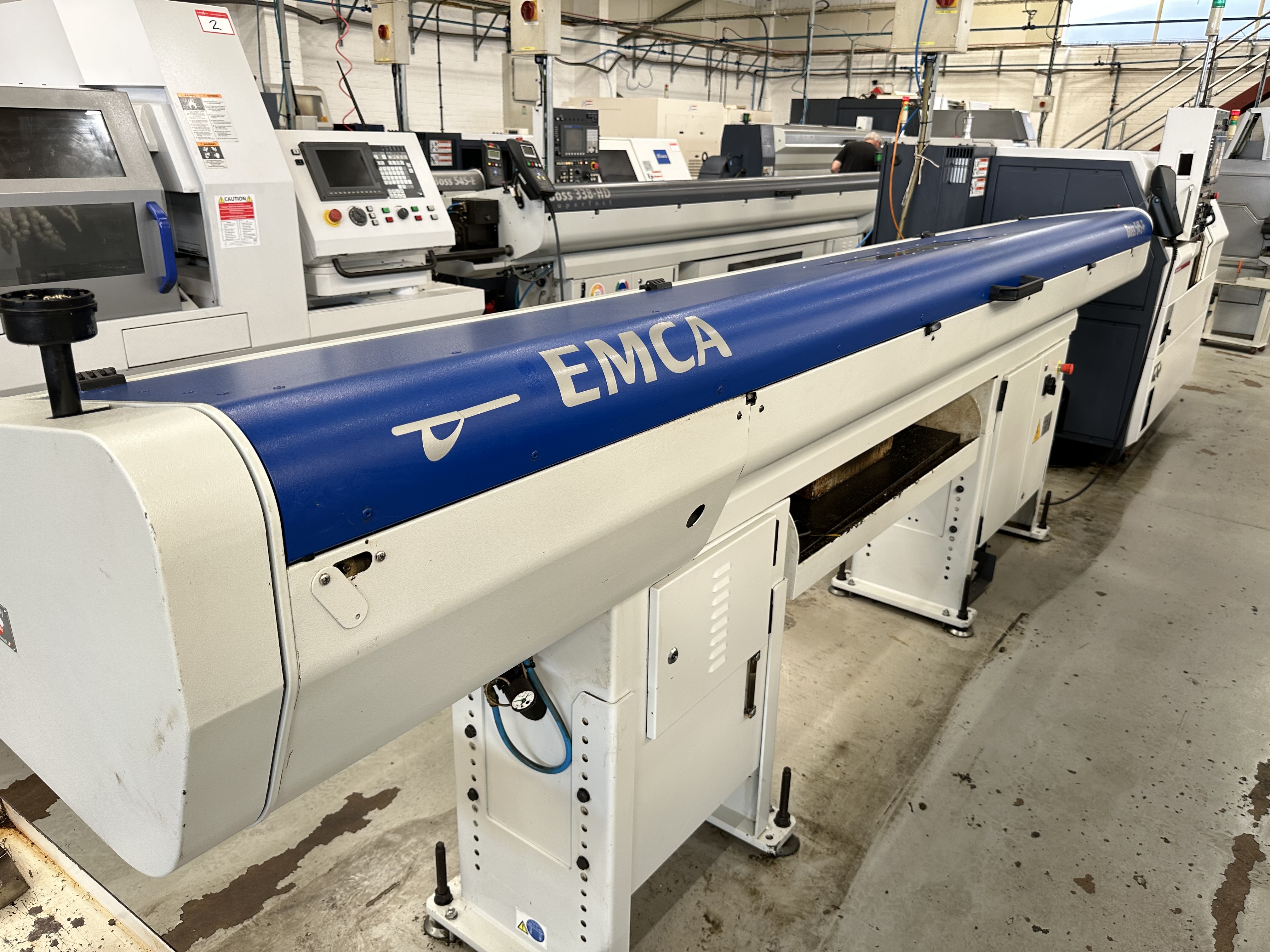 Miyano BNA-42S 5 Axis Fixed Headstock Lathe with Fanuc Oi-TD CNC Control (2011)