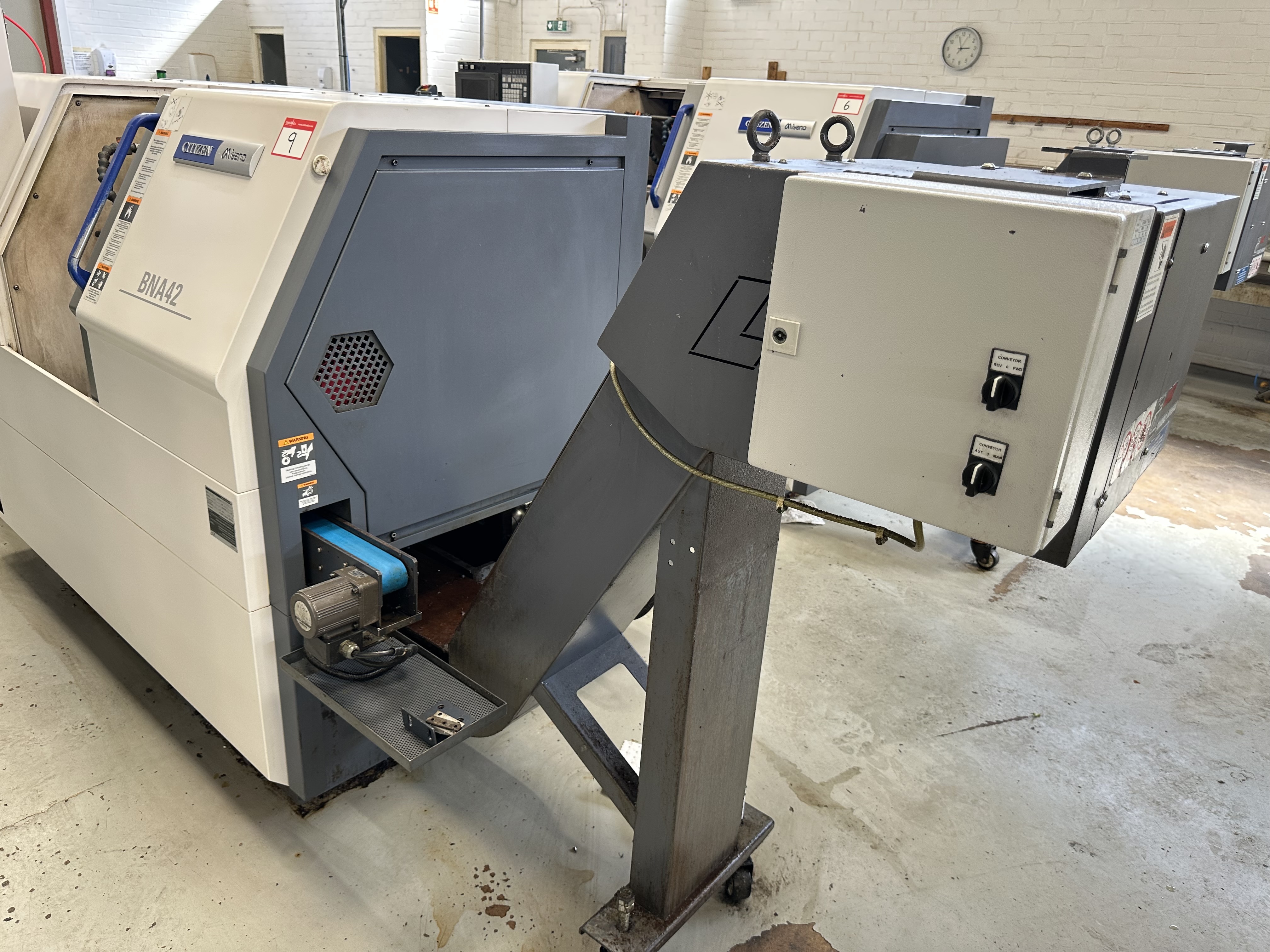 Citizen Miyano BNA-42 52 Fixed Headstock Lathe 5 Axis Machine with Fanuc Oi-TD CNC Control (2016)