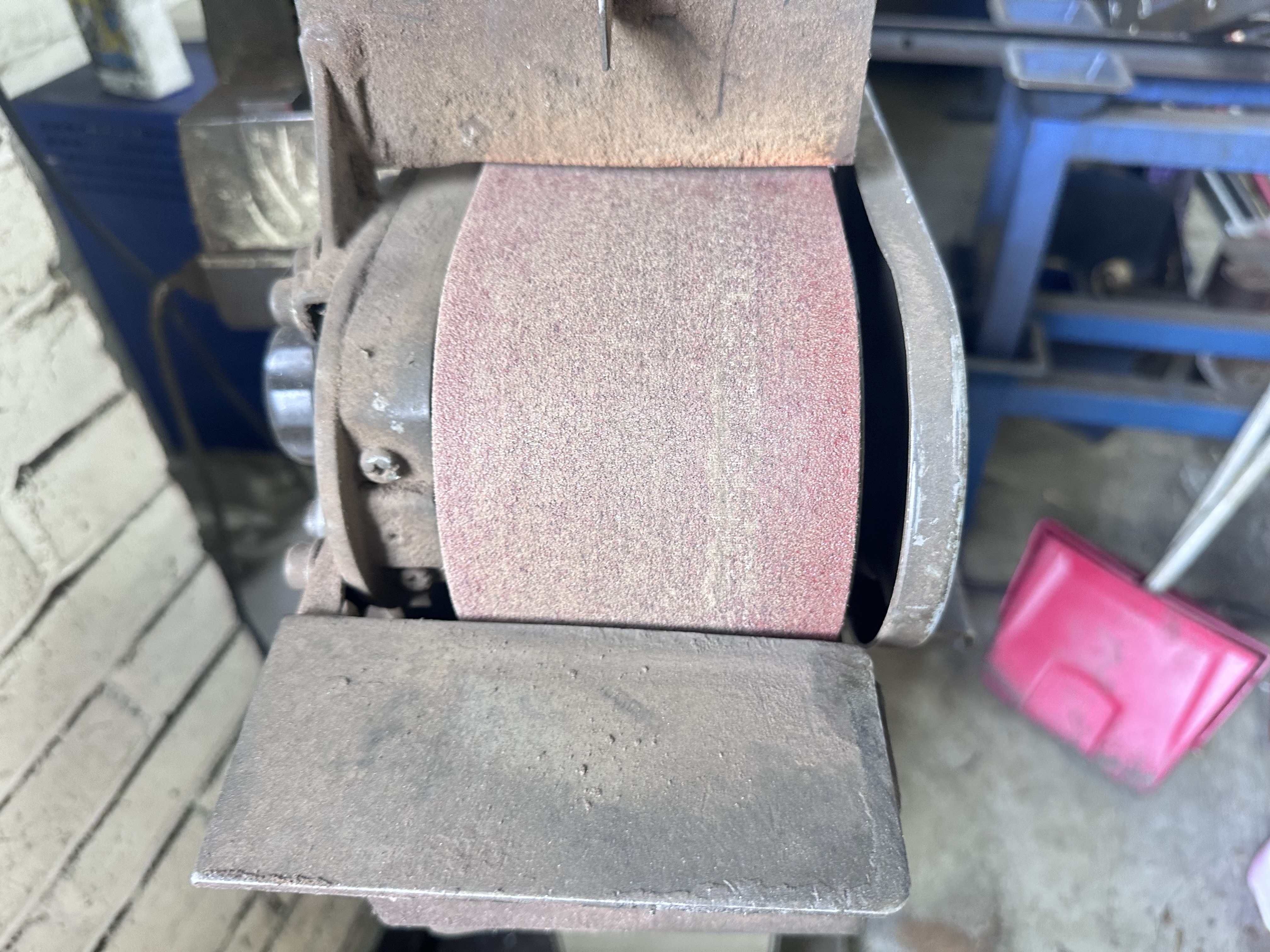 Brierley Band Linisher, 100mm Wide Abrasive Band