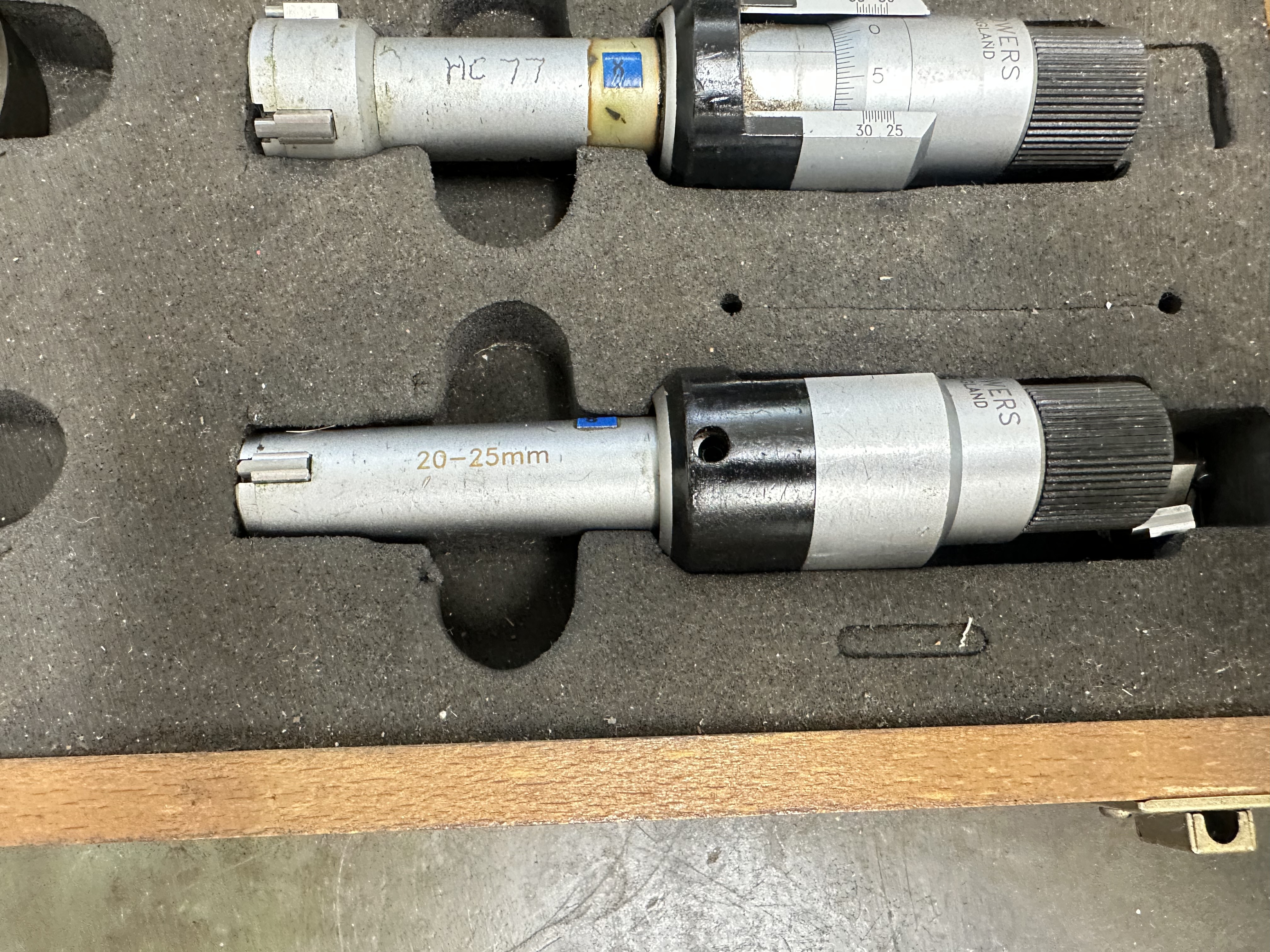 Set of 3 Bowers Bore Gauges 20 - 45mm