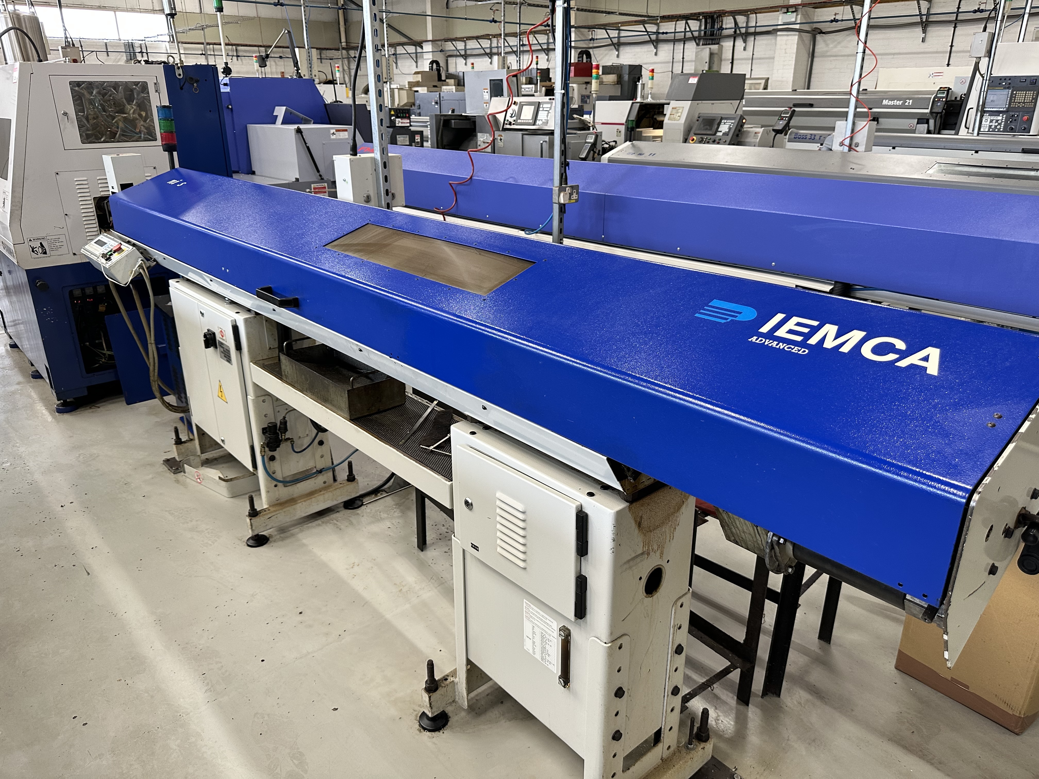 Hanwha ML20H Sliding Head Lathe 6 Axis with Fanuc Series18i-T CNC Control (2001)