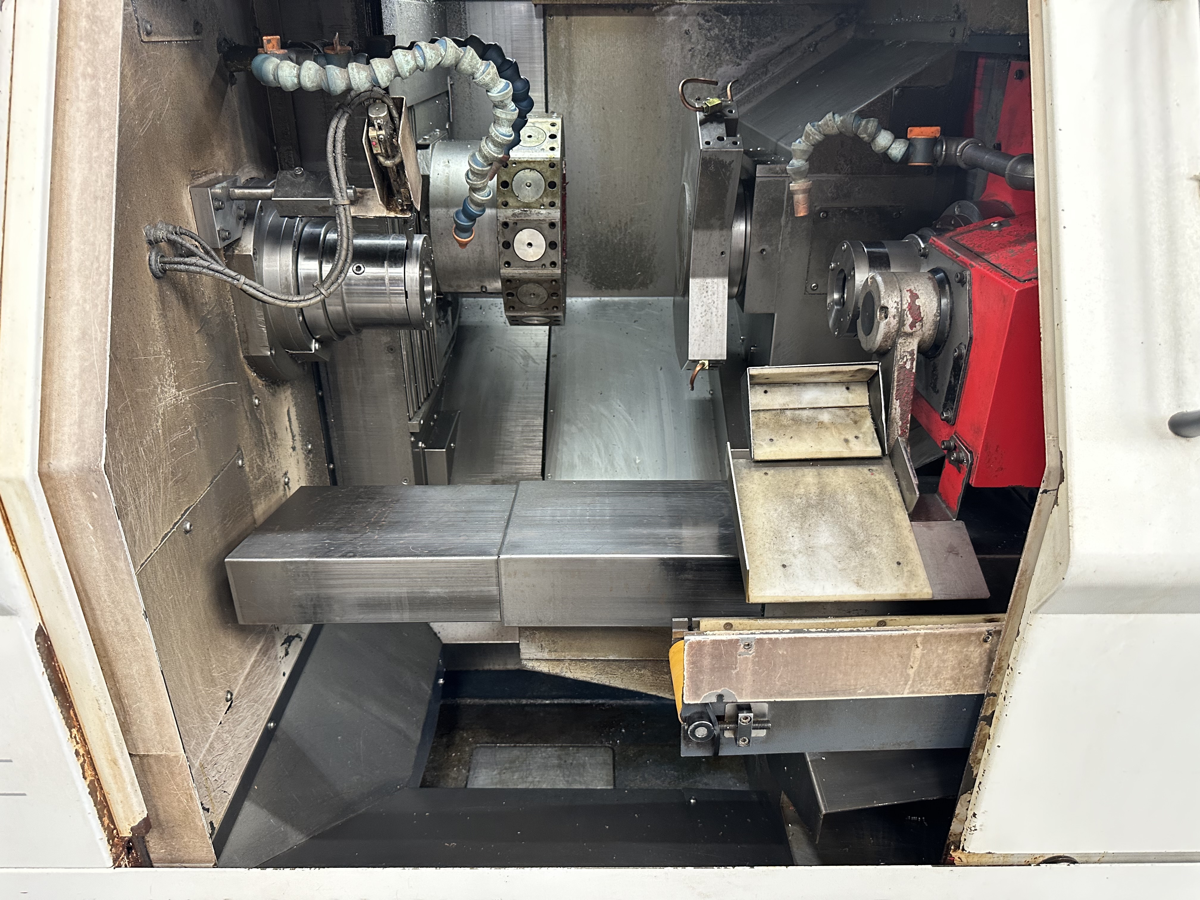 Citizen Miyano BNJ-42SY3 Fixed Headstock Lathe 7 Axis Machine with Fanuc Series Oi-TD2 CNC Control (2011)