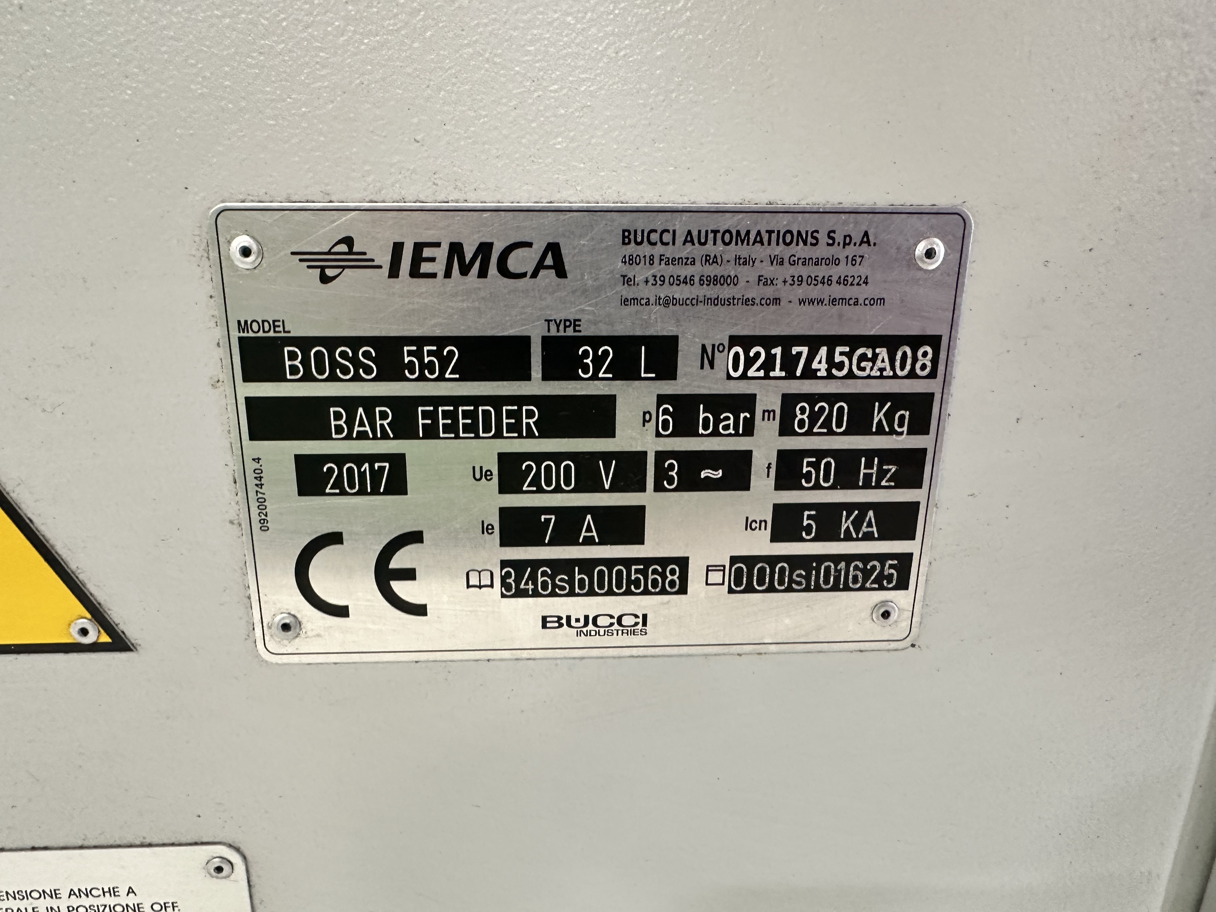 Citizen Miyano BNA-42 52 Fixed Headstock Lathe 5 Axis Machine with Fanuc Oi-TD CNC Control (2016)