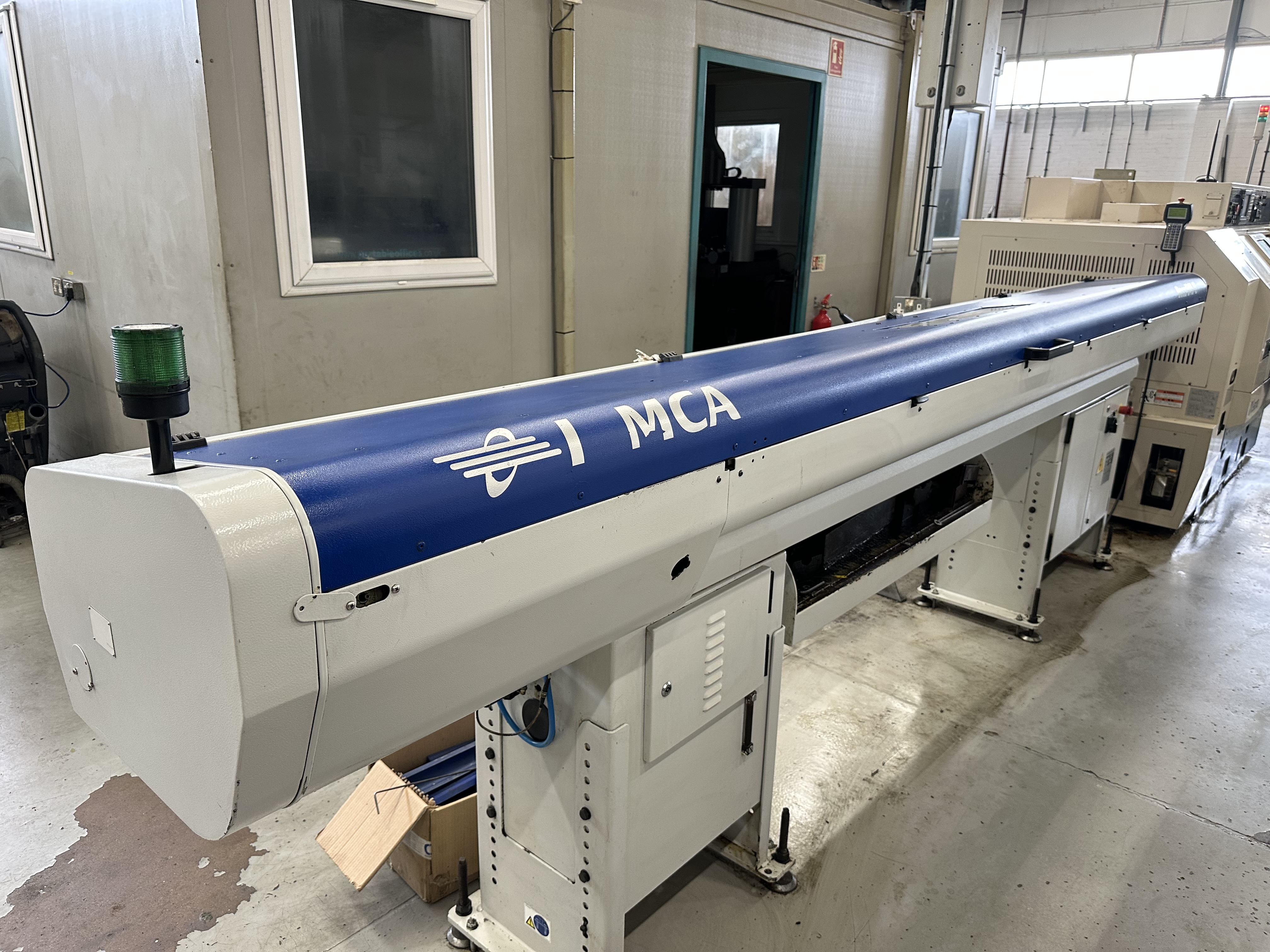 Miyano BNJ-42SY Fixed Headstock Lathe 7 Axis with Fanuc 18i-TB CNC Control. (2006)