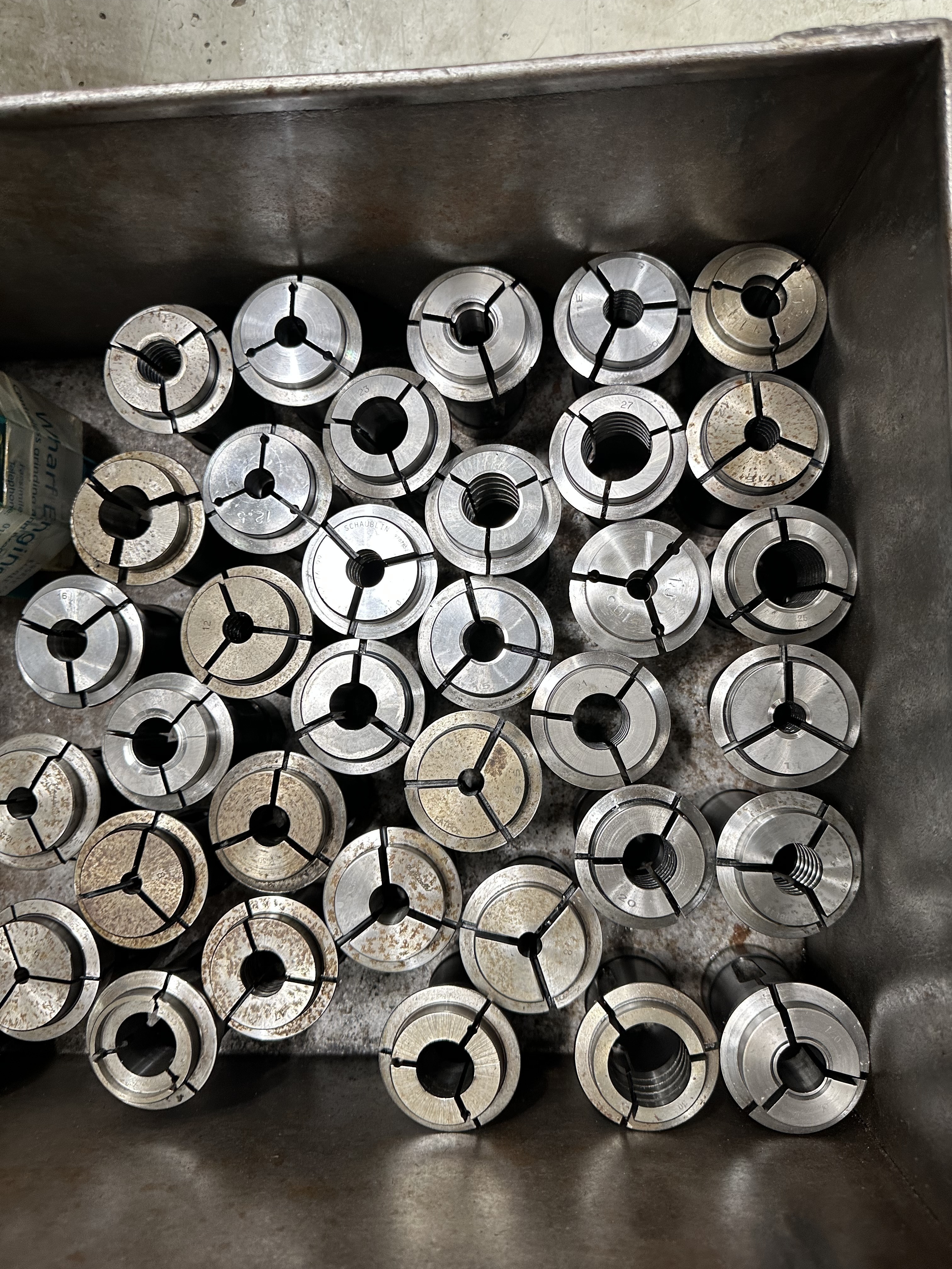 Selection of 42mm Collets