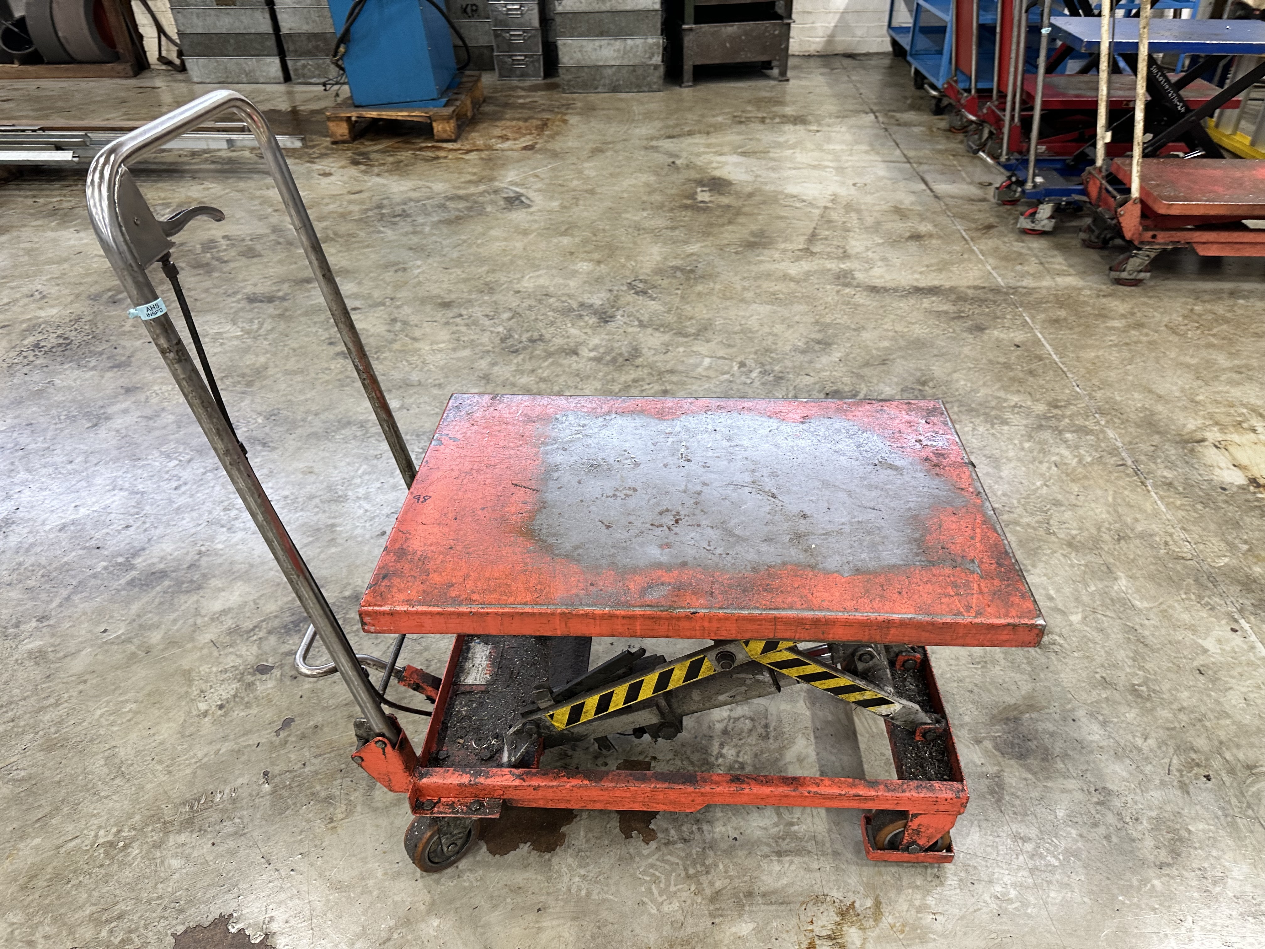 Mobile Lifting Platform Trolley 150kg Capacity