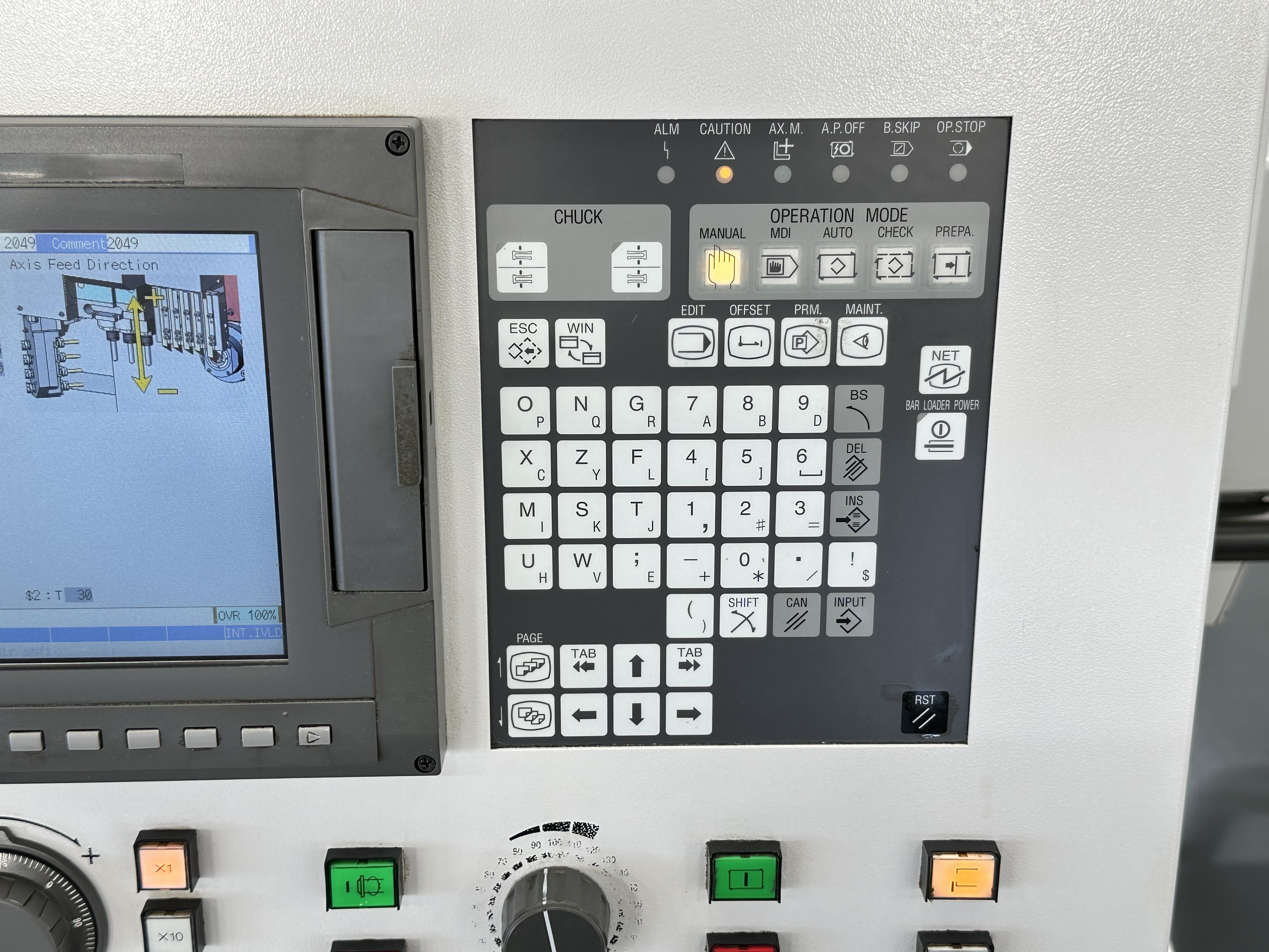 Citizen Cincom L20E - 2M10 CNC Sliding Head Lathe with Cincom System M70LPC - VU CNC Control (2018)