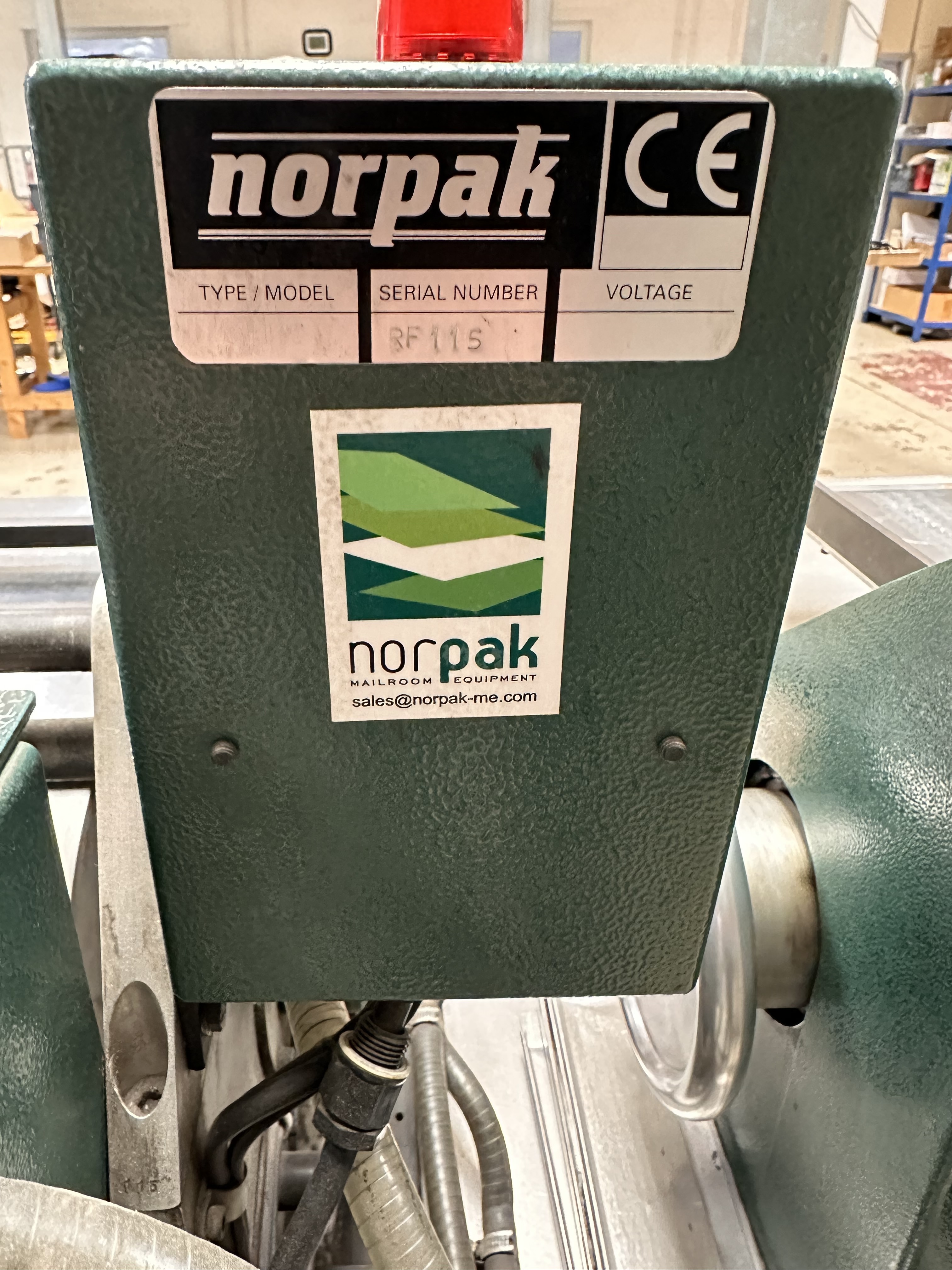 Norpak Magazine Sorting and Polywrapping Line