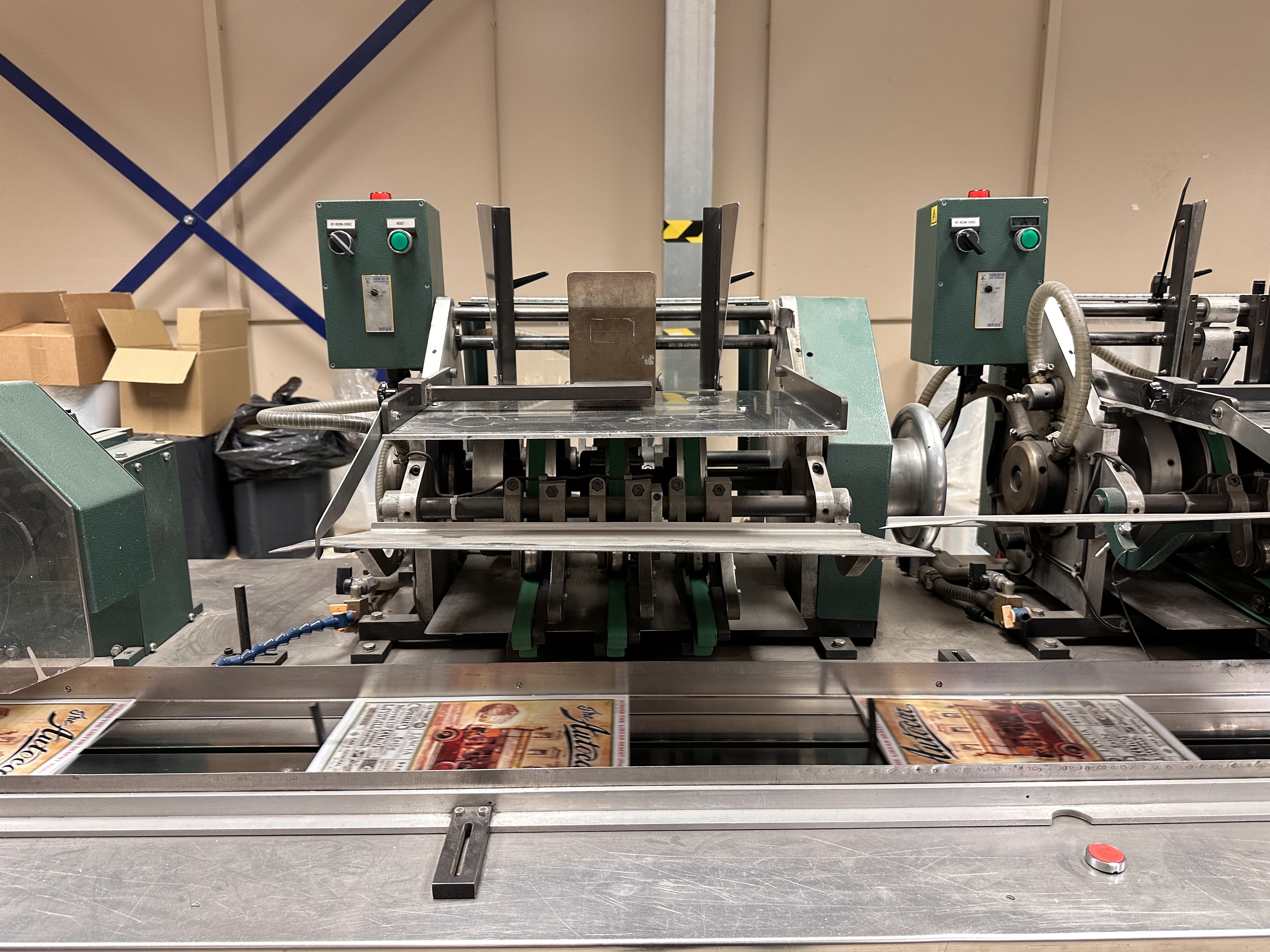 Norpak Magazine Sorting and Polywrapping Line