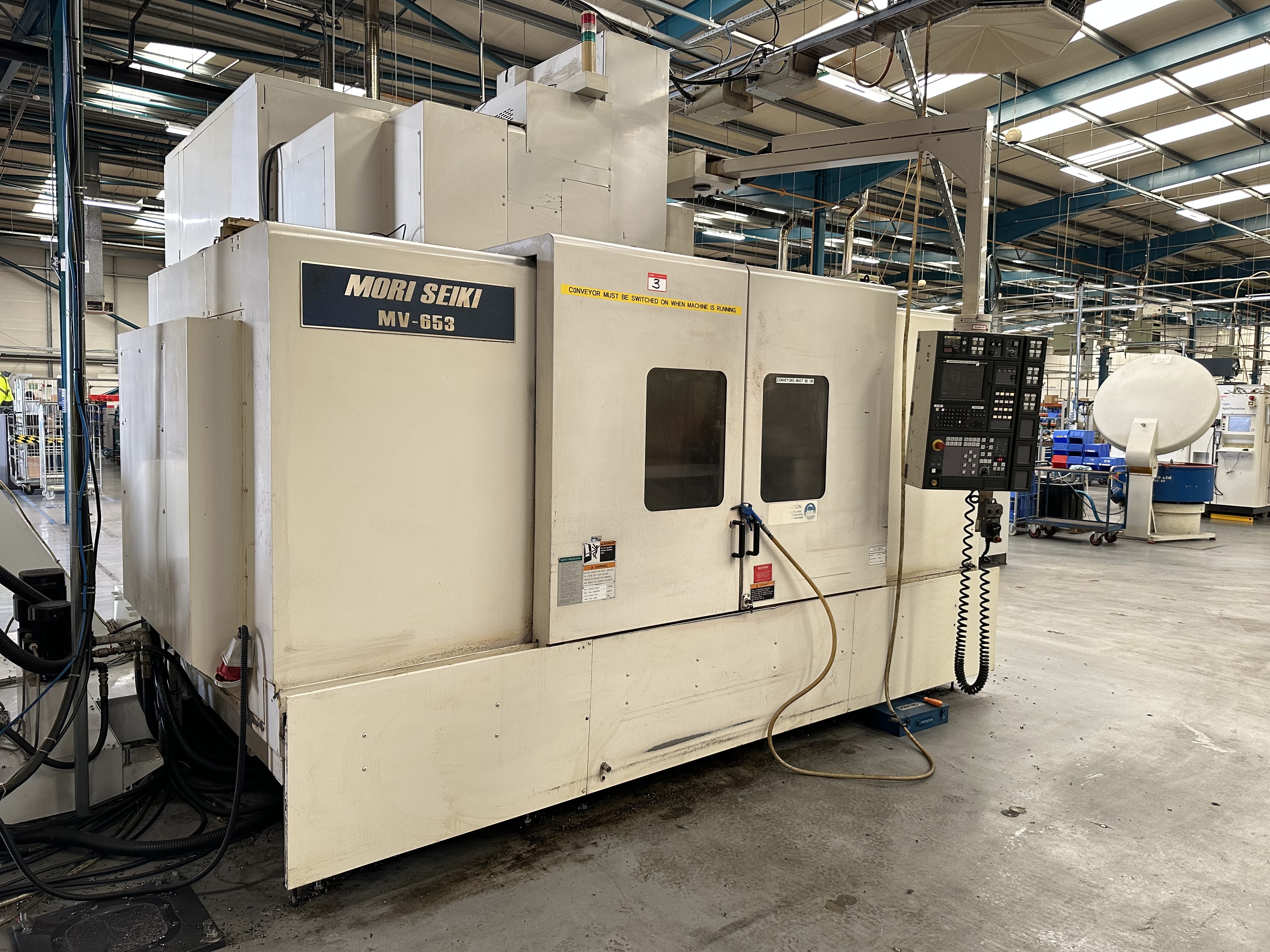 Mori Seiki MV-653/50 Heavy Duty Vertical Machining Centre. (1999)