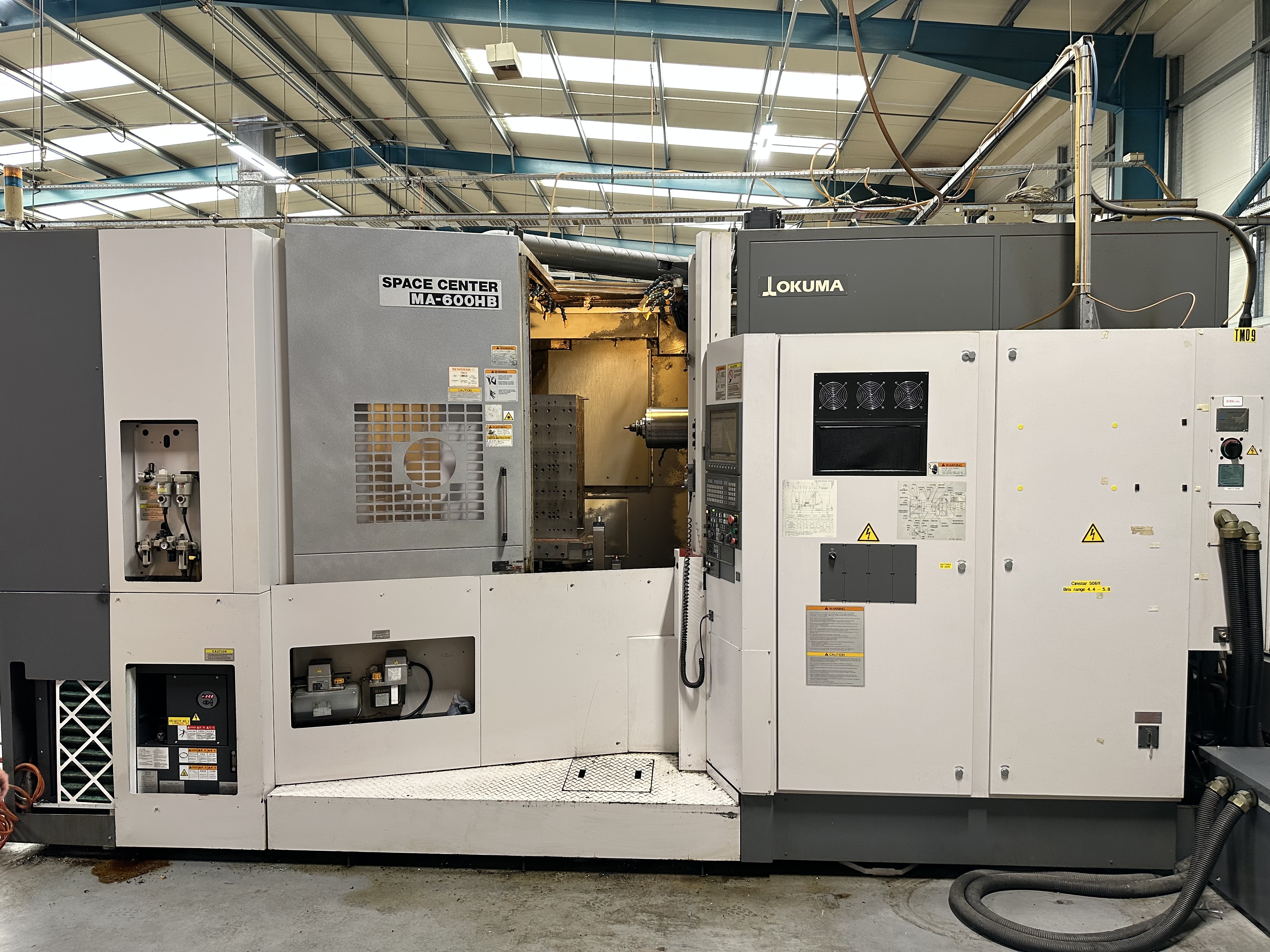 Okuma Space Centre MA-600HB Horizontal Twin Pallet Machining Centre. (2006)