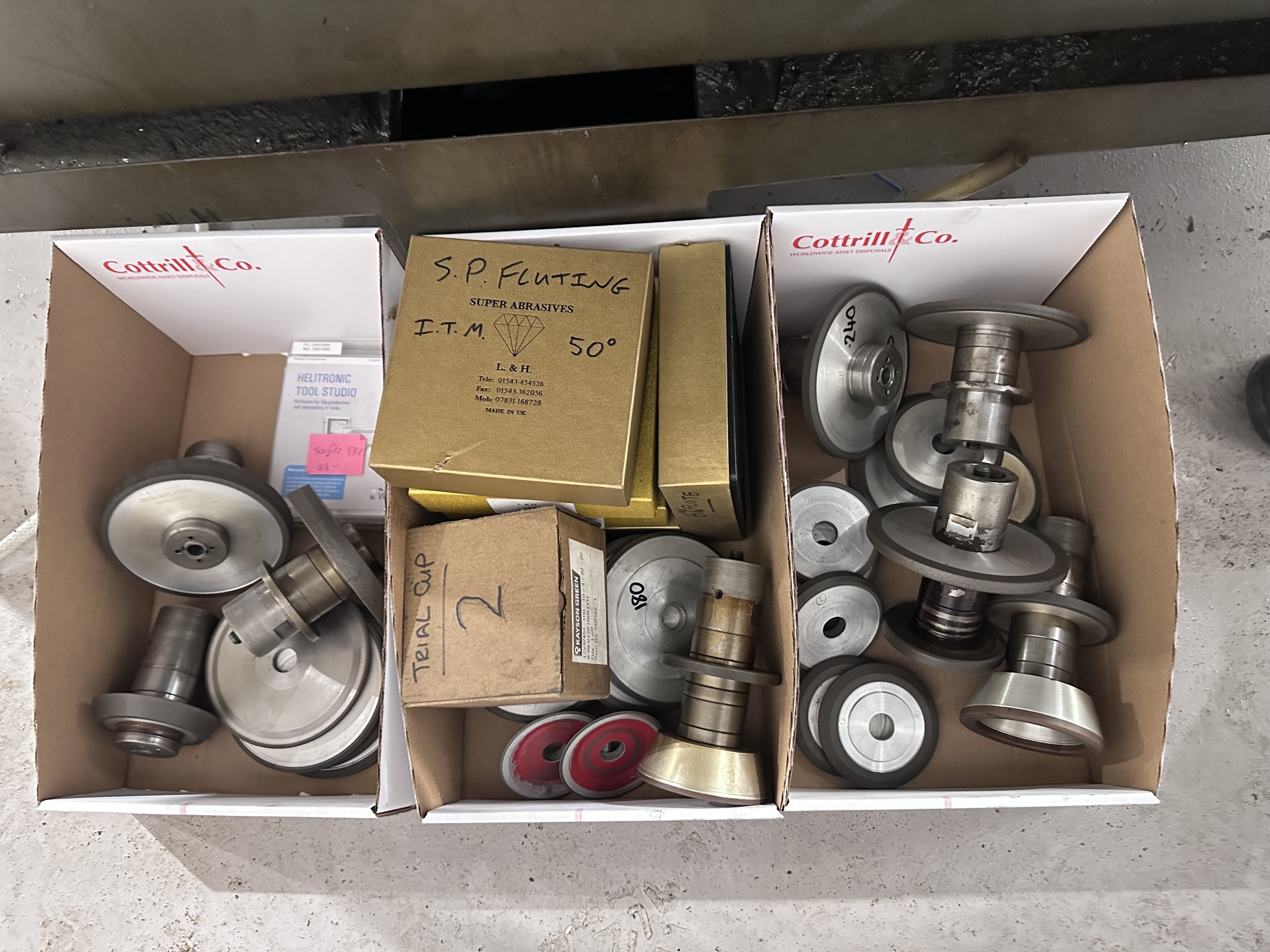 Walter Helitronic Power Production 5-Axis CNC Tool Grinder. (2000)