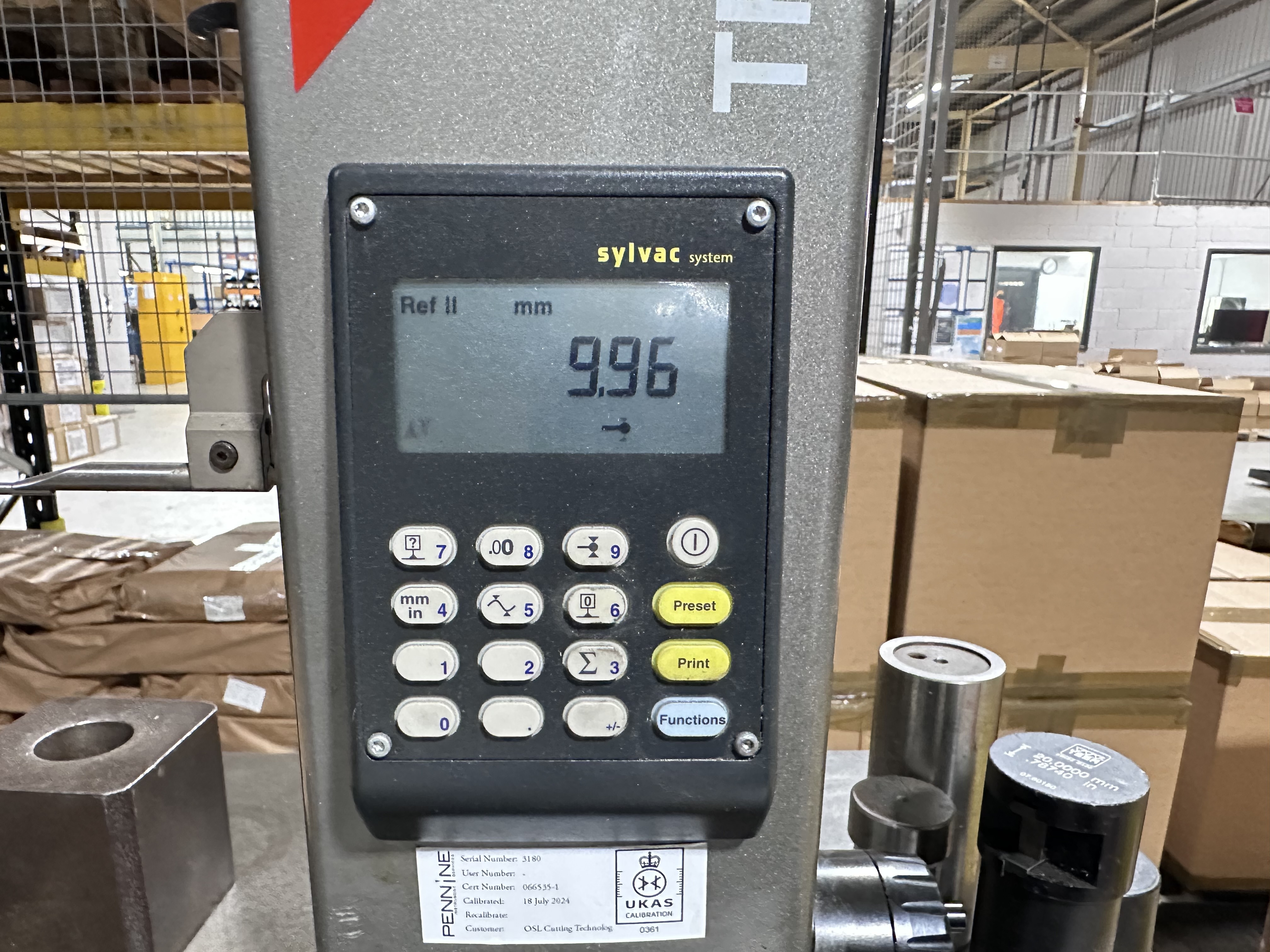 Trimos VL300 Verrtical Height Gauge with Steel Table 