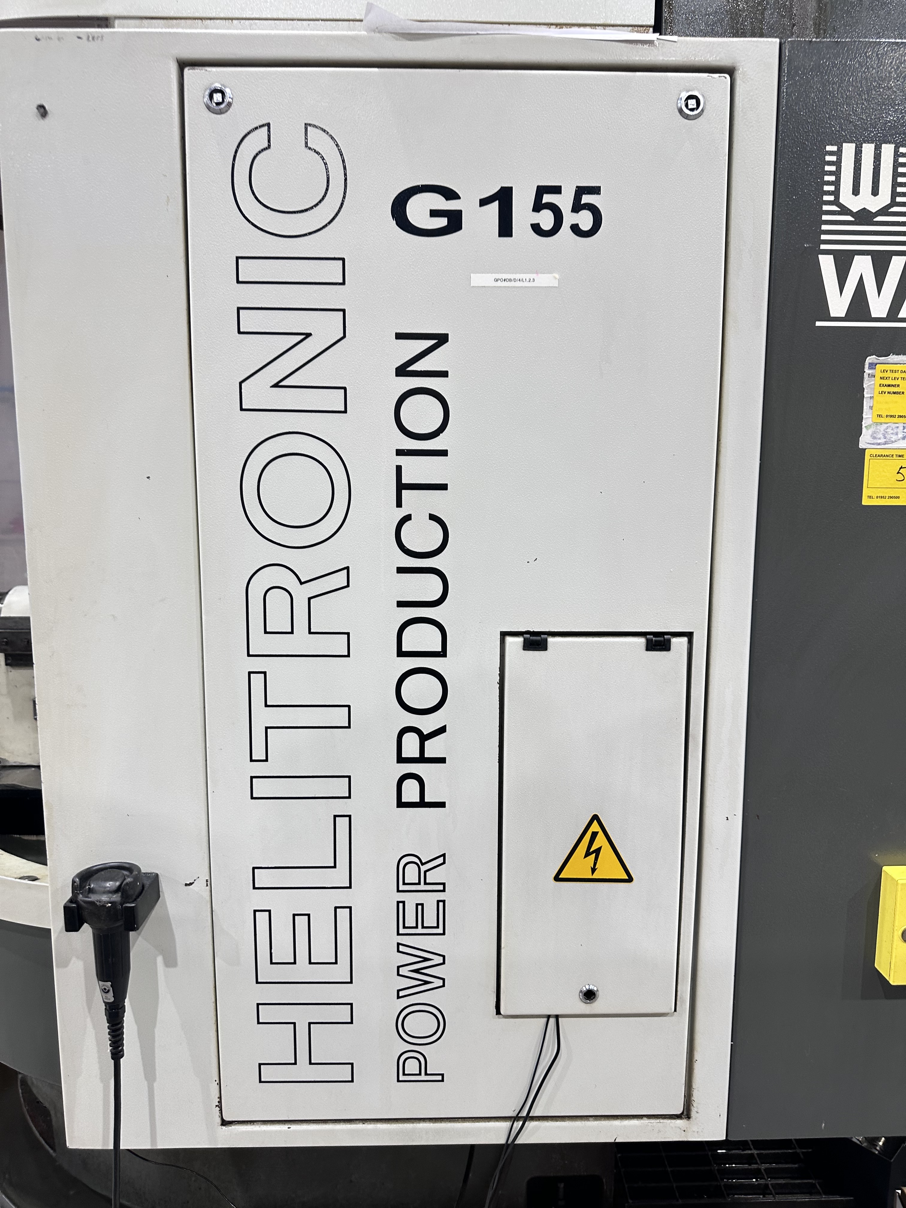 Walter Helitronic Power Production 5-Axis CNC Tool Grinder. (2000)