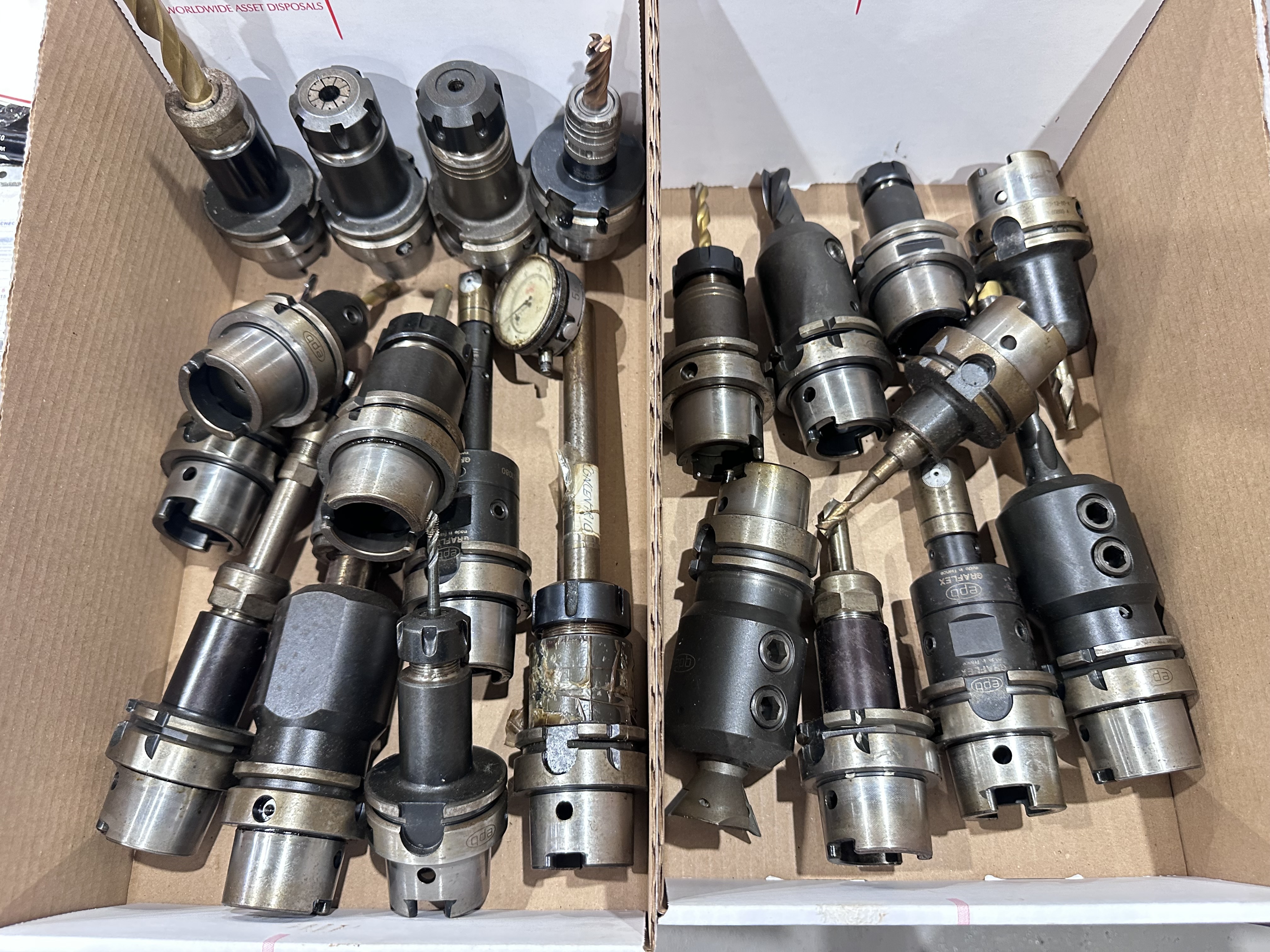 Qty of HSK 63 Tooling