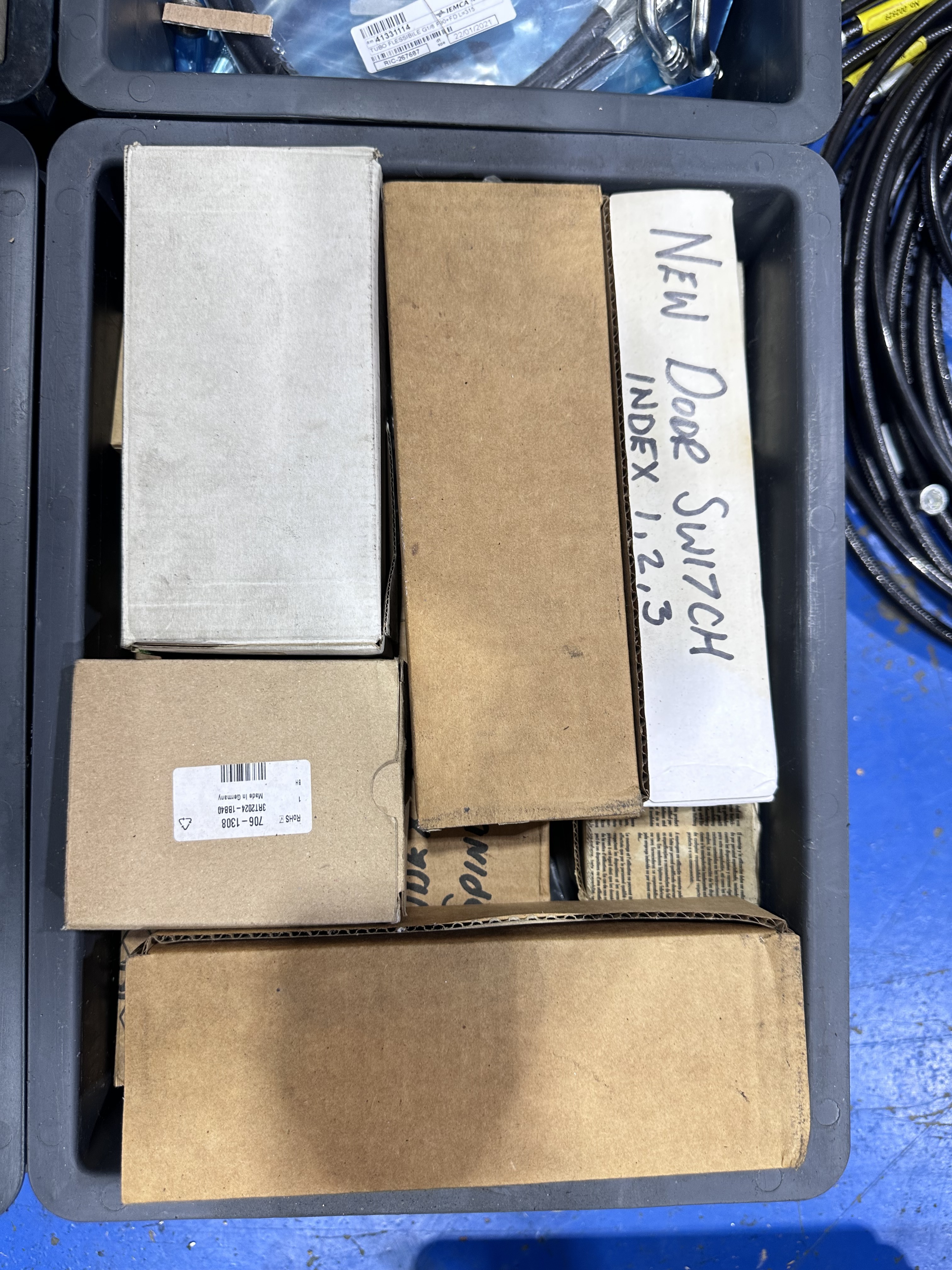 Qty of Spares Suitable for Indexing Machines