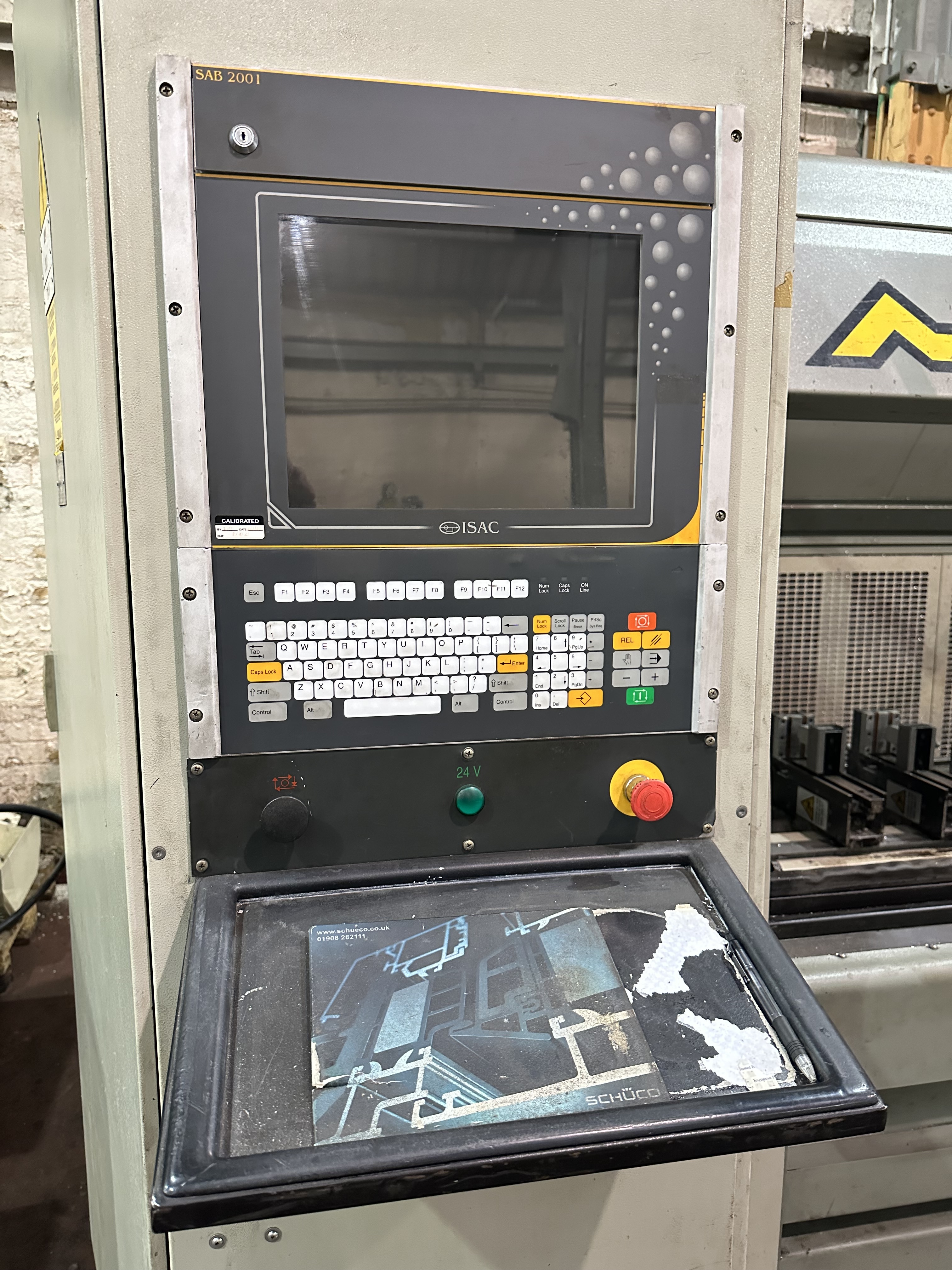 Emmegi Comet Isola, 4 Axis CNC Vertical Machining Centre (2004)