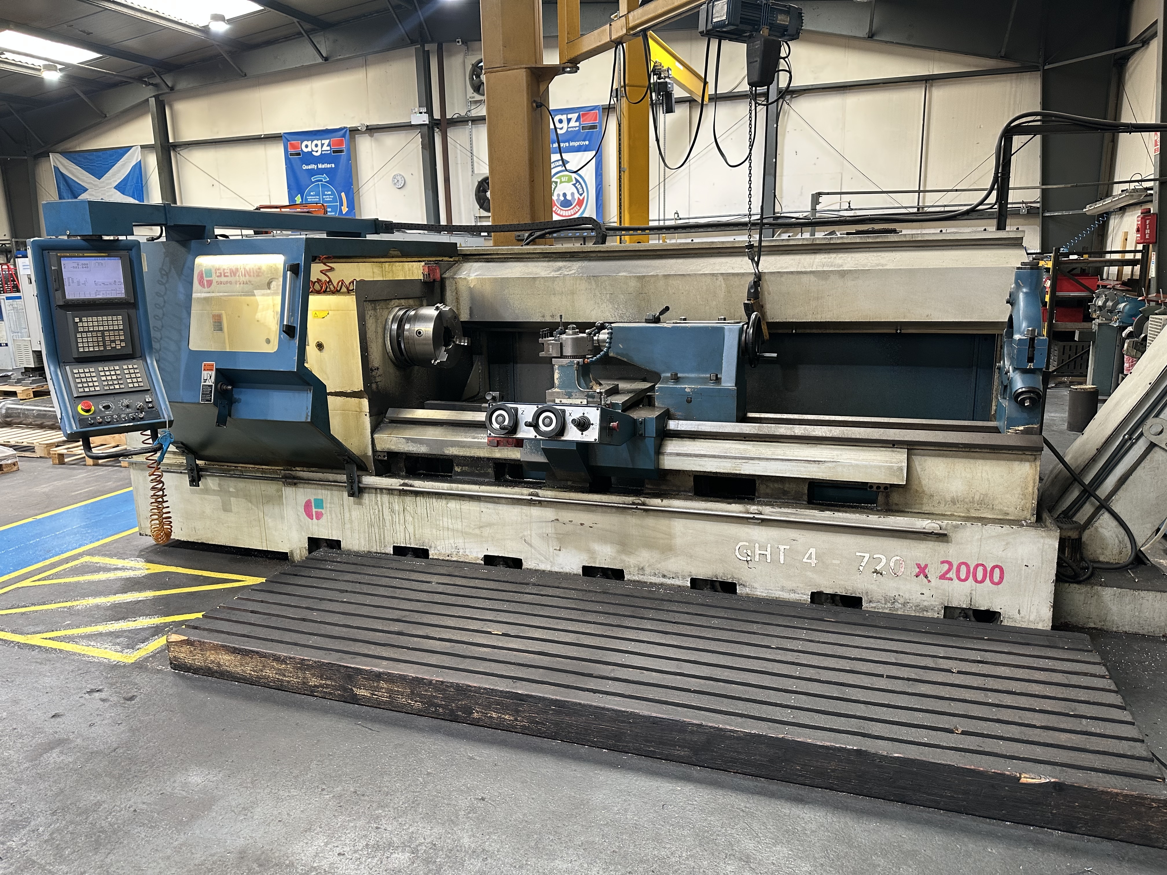 Geminis GHT4 - 720 x 2000 CNC Centre Lathe (2005)